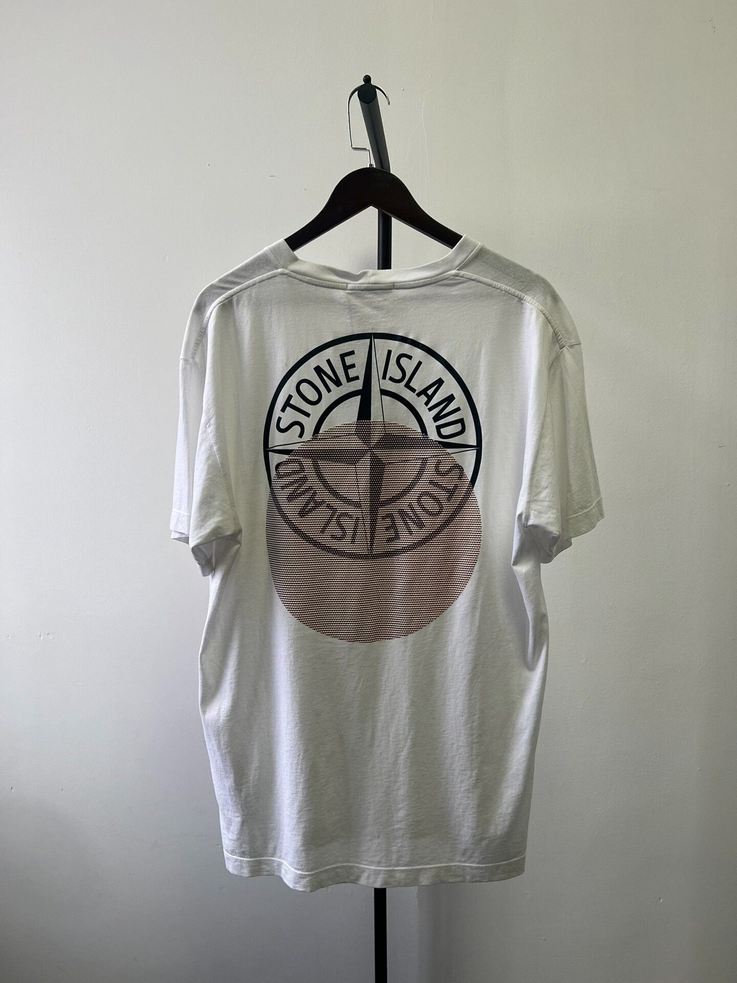 Stone Island Stone Island Big Compass Logo T-Shirt XXL Size US XXL / EU 58 / 5 - 4 Thumbnail