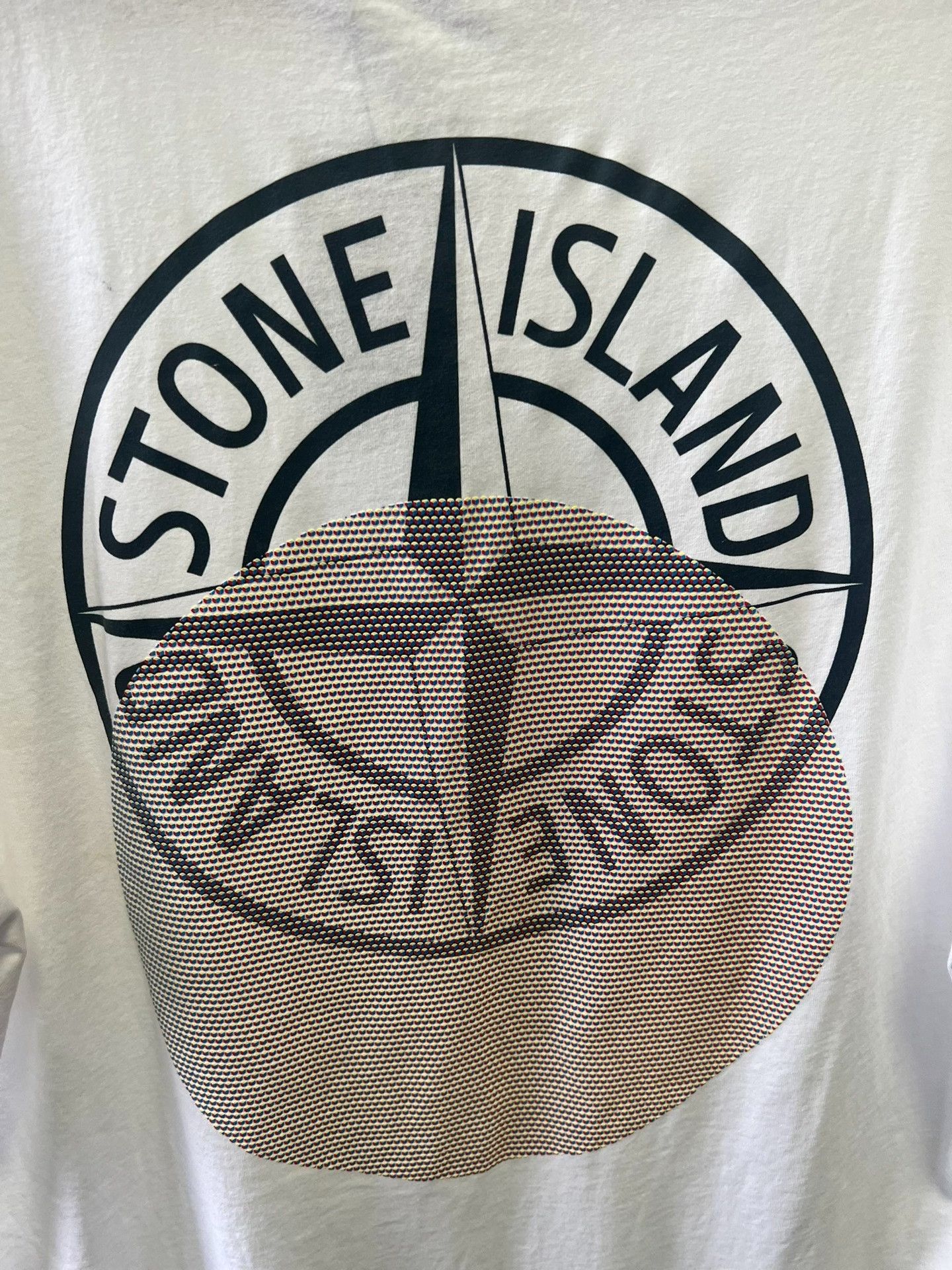 Stone Island Stone Island Big Compass Logo T-Shirt XXL Size US XXL / EU 58 / 5 - 5 Thumbnail