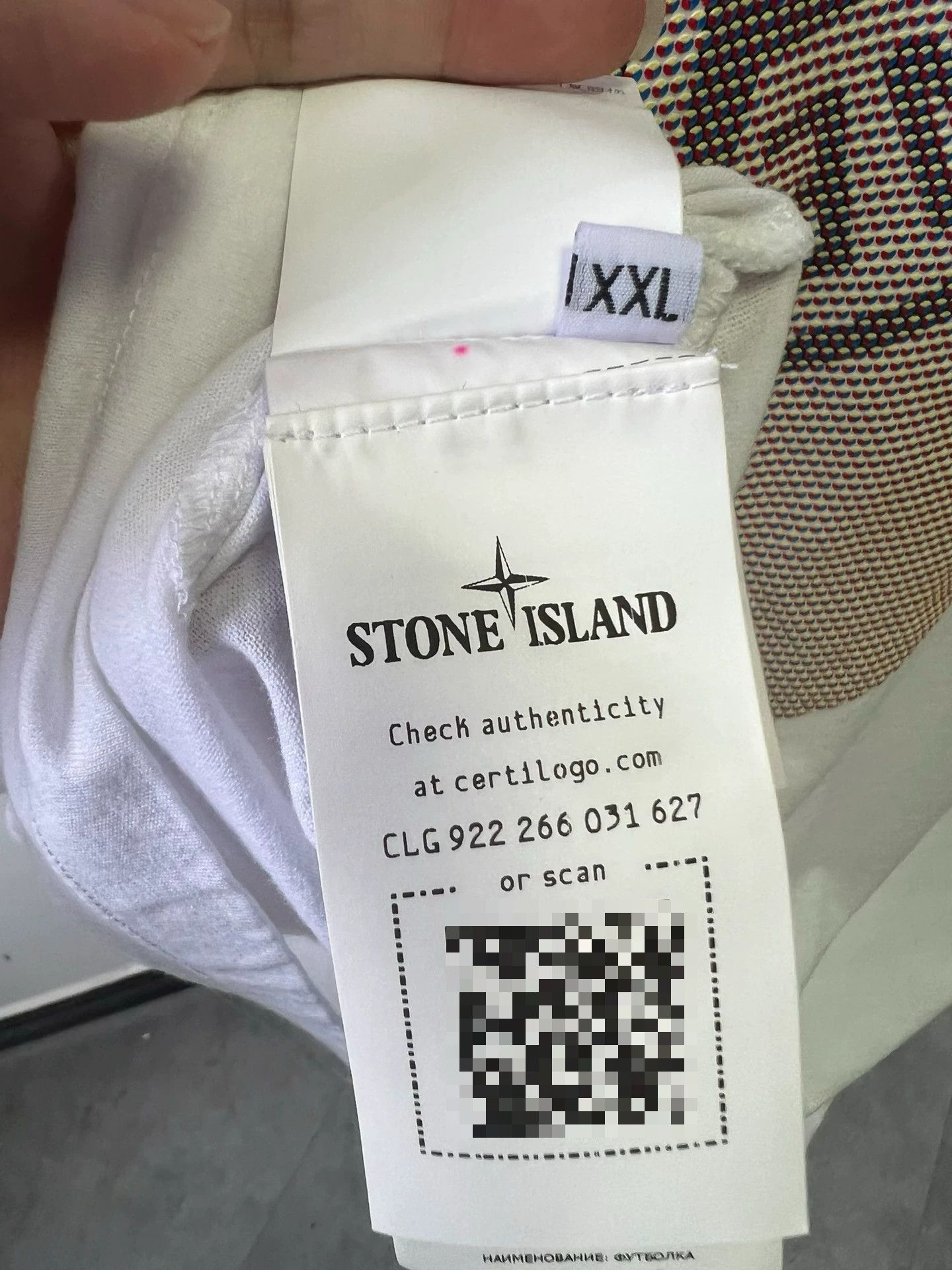 Stone Island Stone Island Big Compass Logo T-Shirt XXL Size US XXL / EU 58 / 5 - 6 Thumbnail