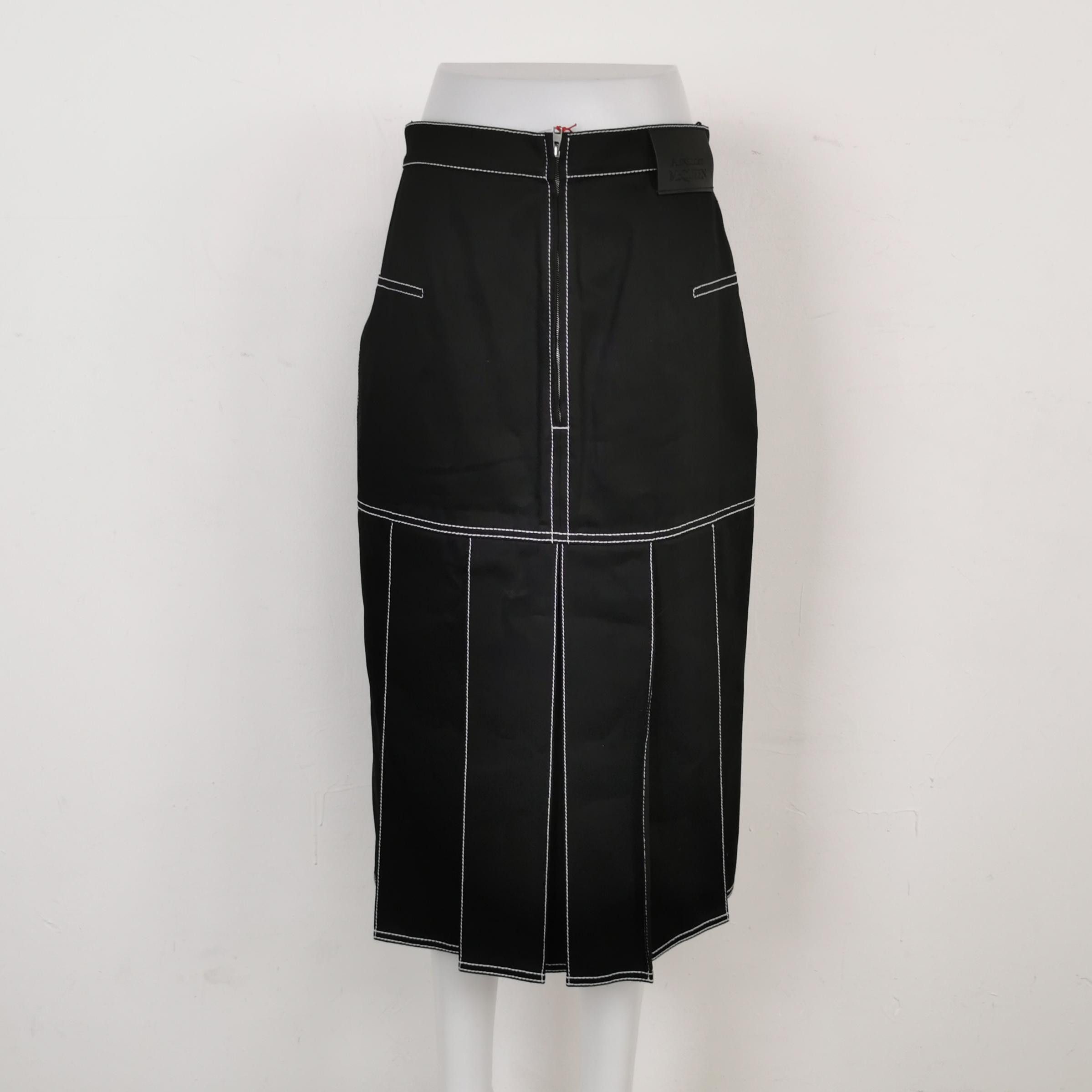 Alexander McQueen Alexander McQueen Women 28 Midi Skirts Size 28" / US 6 / IT 42 - 2 Thumbnail