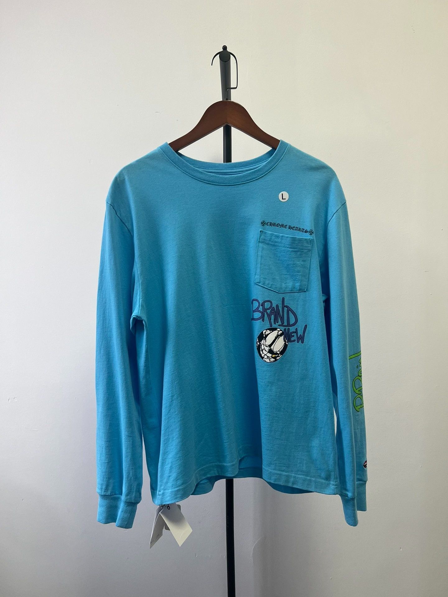 Chrome Hearts Chrome Hearts x Matty Boy Brain New Long Sleeve Tee L Size US L / EU 52-54 / 3 - 2 Thumbnail