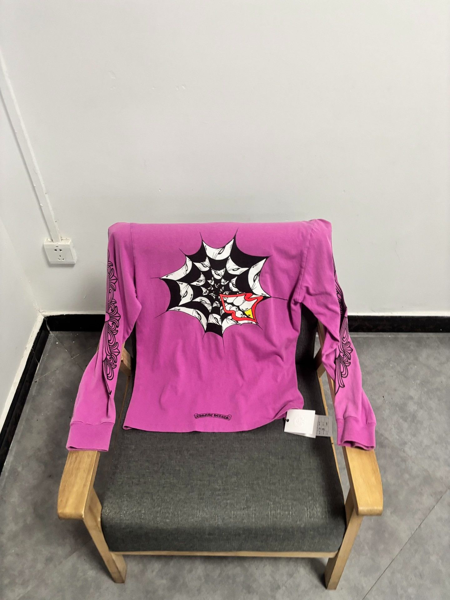 Chrome Hearts Chrome Hearts Matty Boy Spider Web Long Sleeve T-Shirt M Size US M / EU 48-50 / 2 - 3 Thumbnail