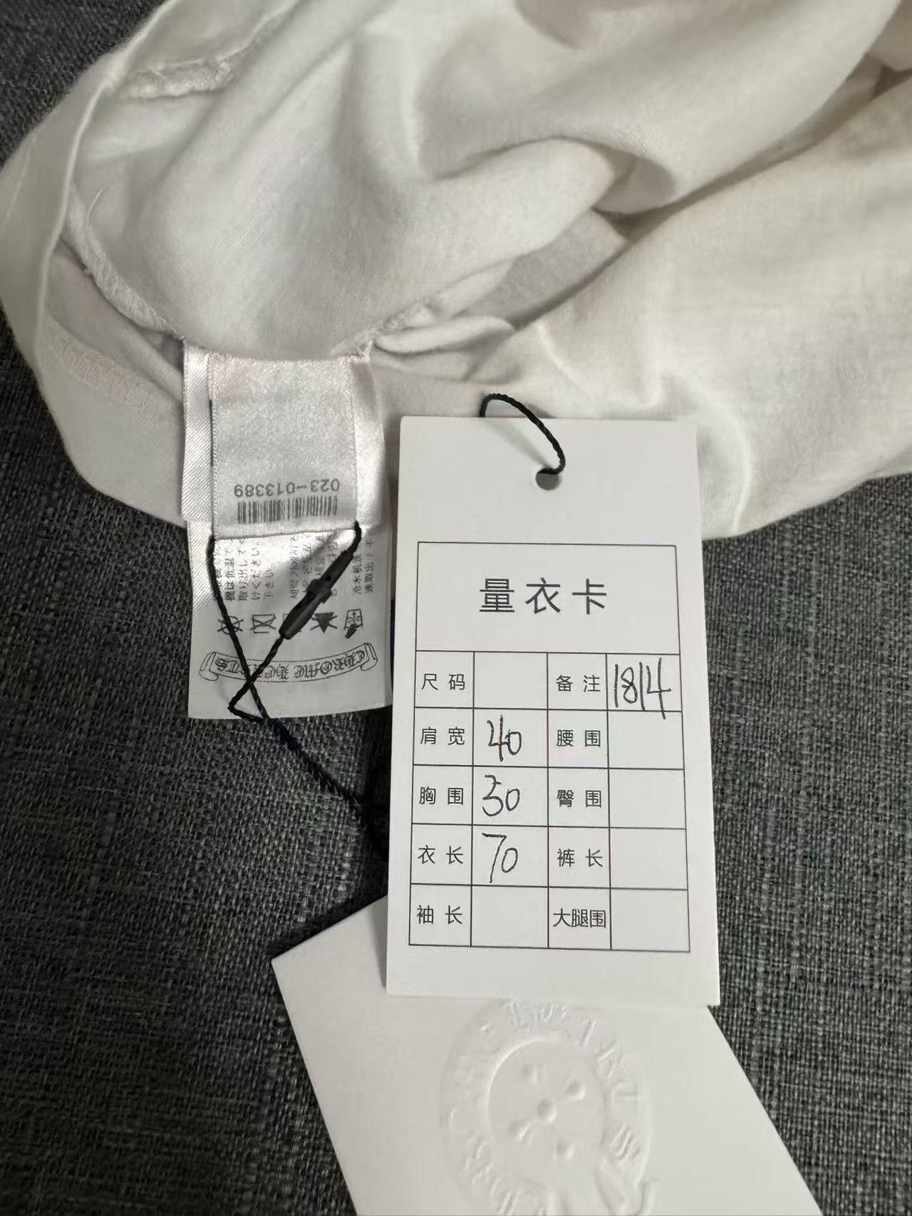 Chrome Hearts CHROME HEARTS Sanskrit Logo Pocket T-Shirt XS Size US XS / EU 42 / 0 - 5 Thumbnail