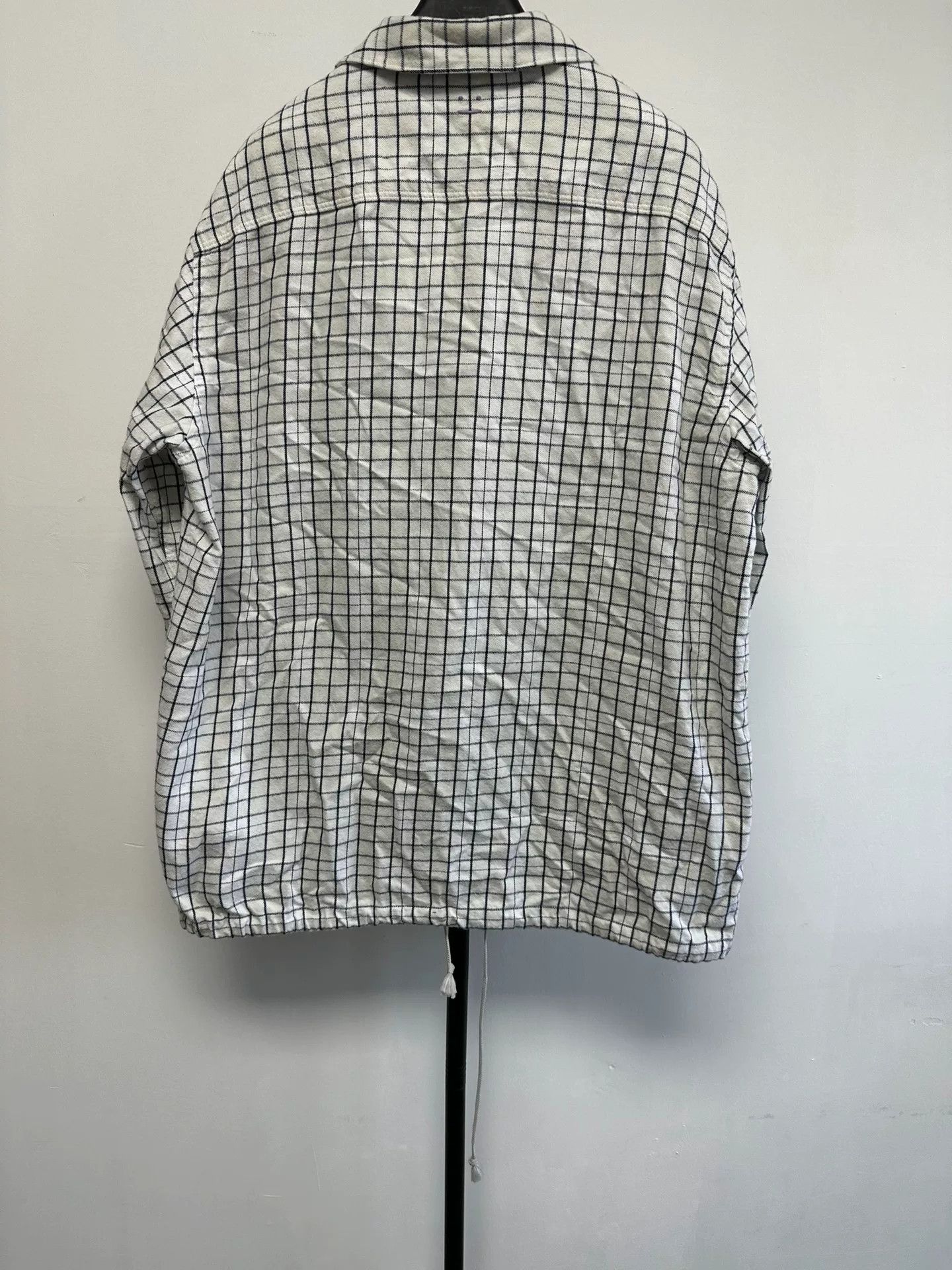 Acne Studios Acne Studios Plaid Face Patch Shirt Size XS Size US XS / EU 42 / 0 - 3 Thumbnail