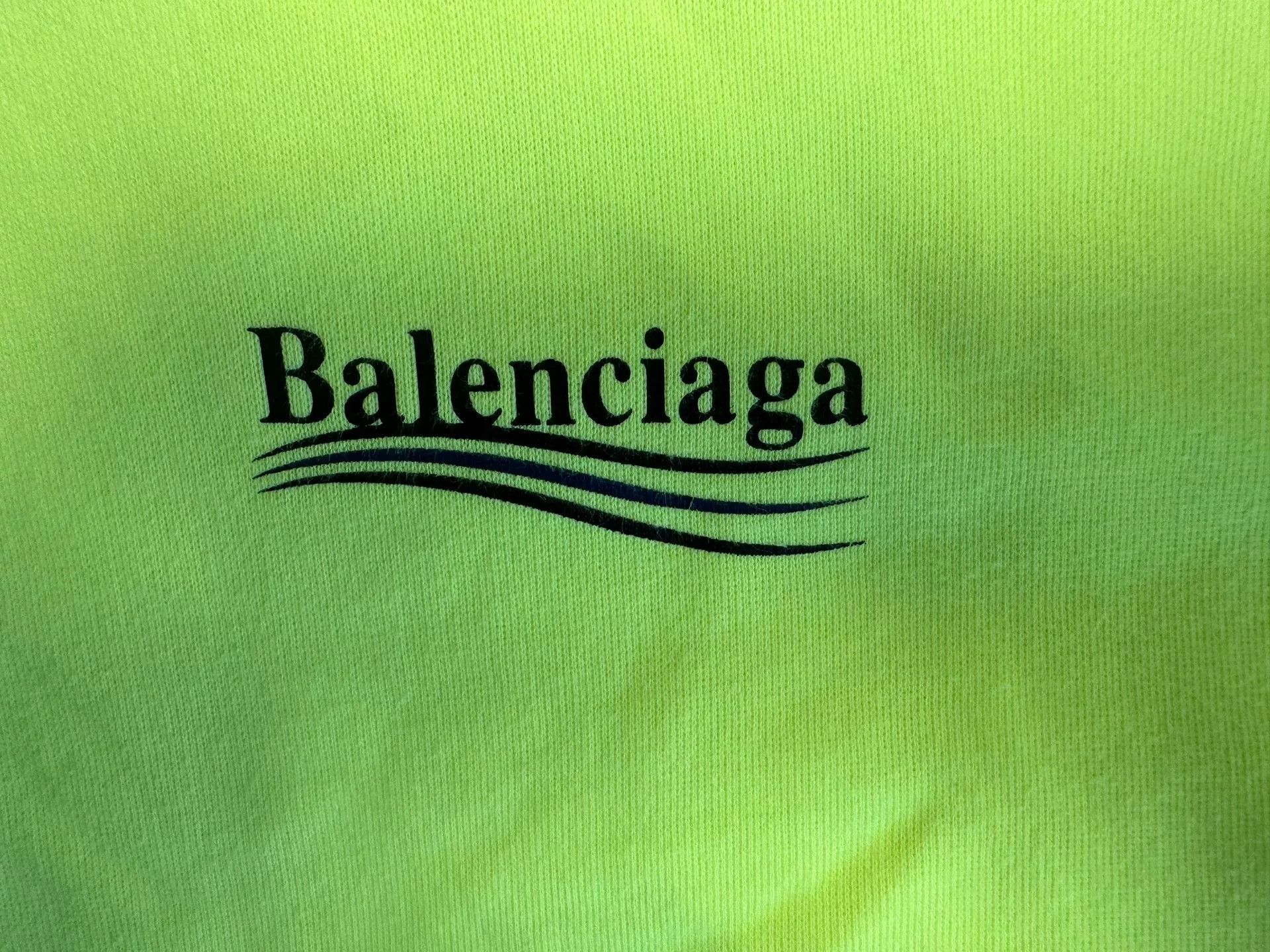 Balenciaga Balenciaga Wavy Logo Hoodie XS Size US XS / EU 42 / 0 - 4 Thumbnail