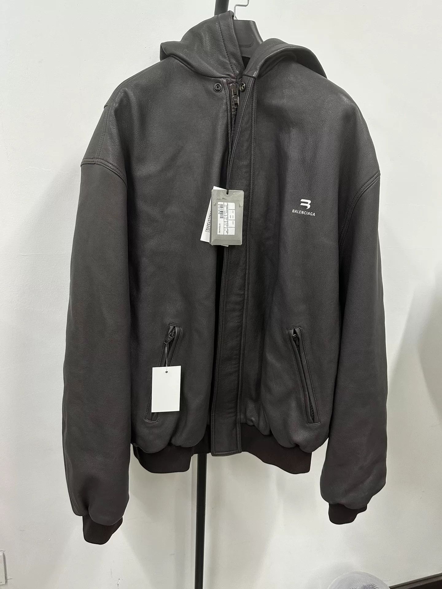 Balenciaga Balenciaga Taxi Leather Hooded Blouson 44 Size US S / EU 44-46 / 1 - 2 Thumbnail