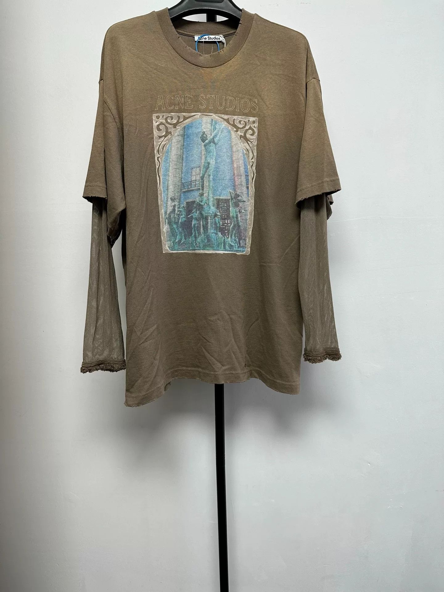 Acne Studios Acne Studios Graphic Layered Long Sleeve XS Size US XS / EU 42 / 0 - 2 Thumbnail