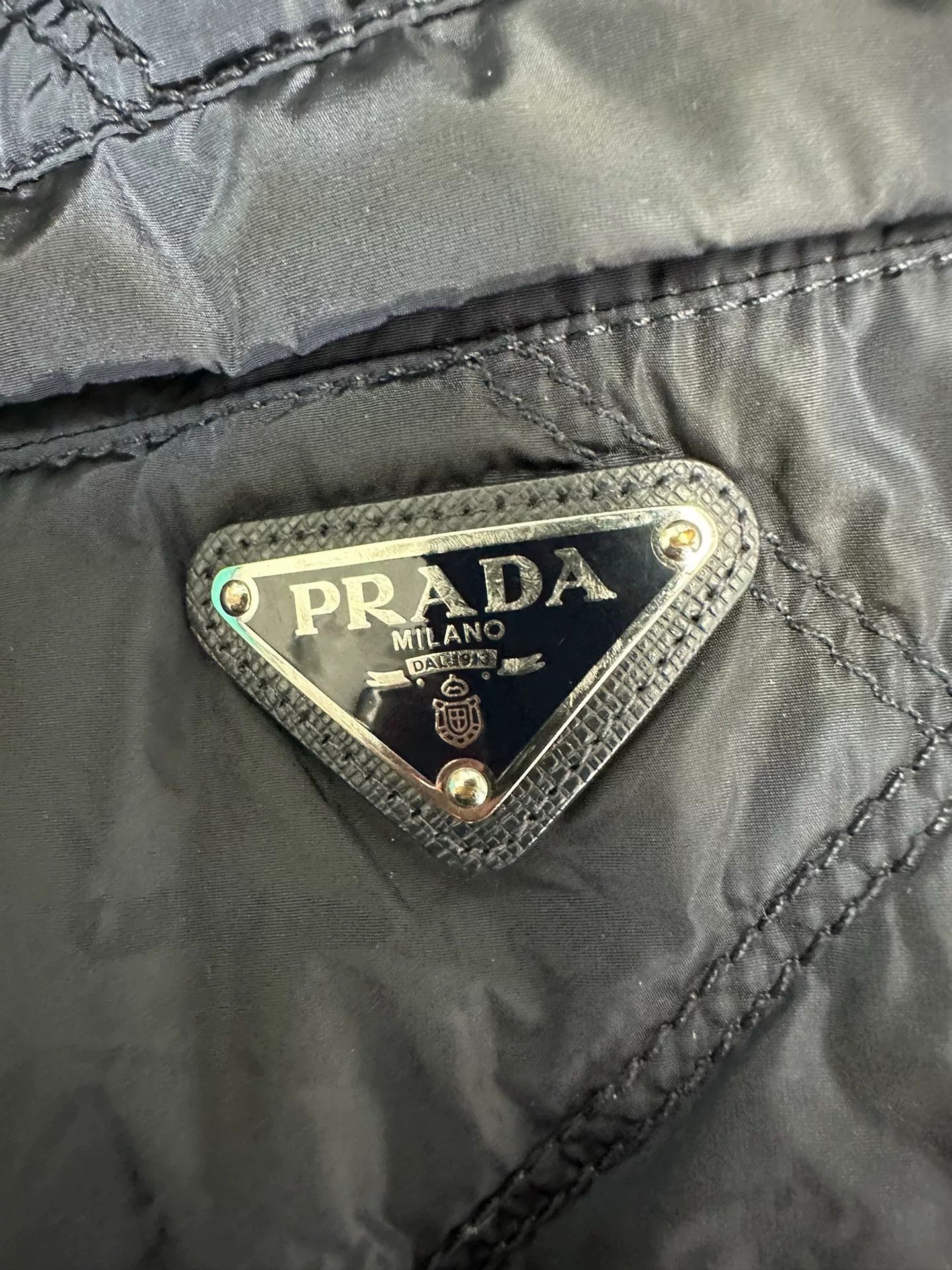 Prada Prada Diamond Quilted Down Jacket 50 Size US M / EU 48-50 / 2 - 4 Thumbnail