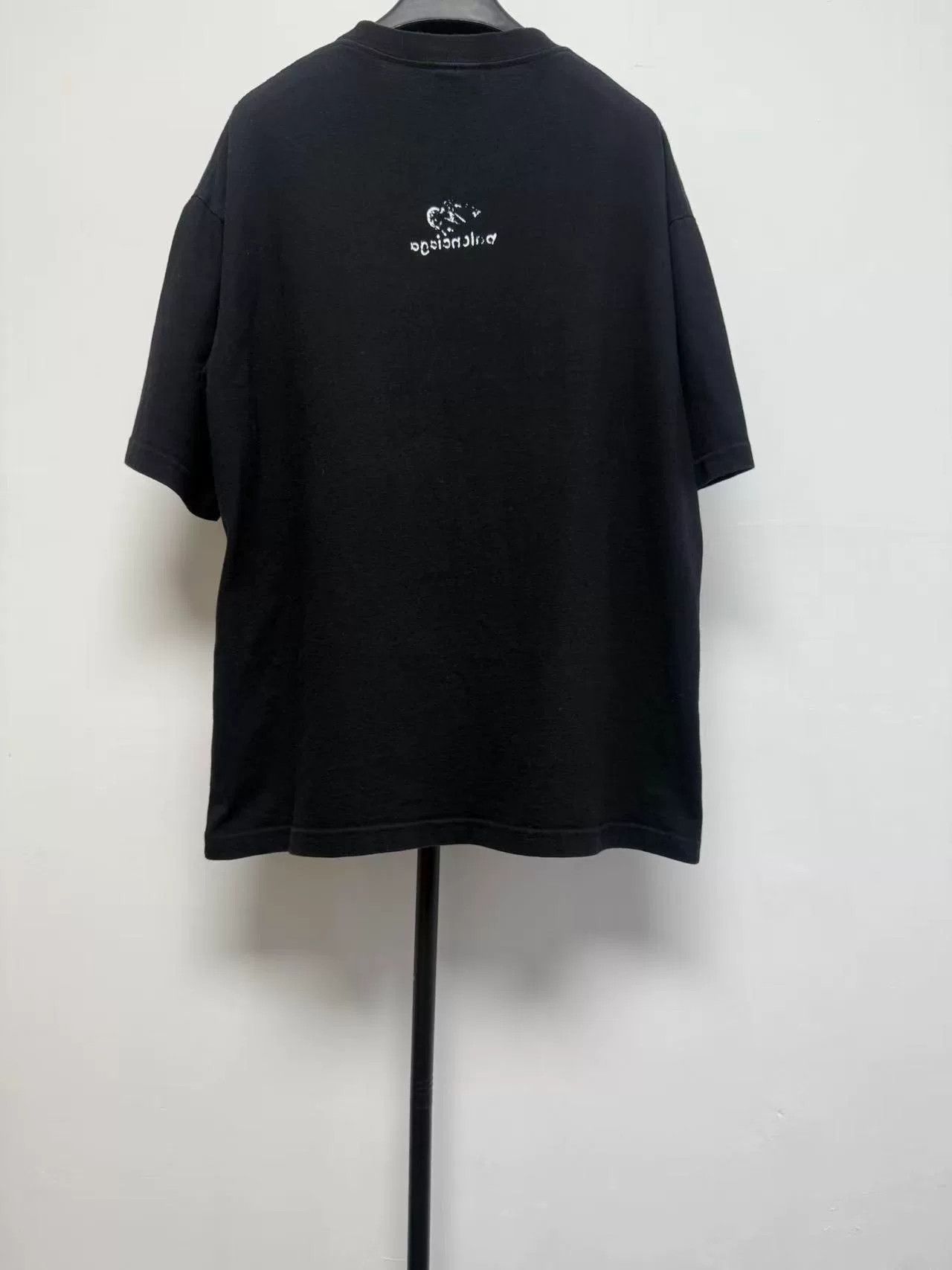 Balenciaga Balenciaga Logo Print T-Shirt Size M Size US M / EU 48-50 / 2 - 3 Thumbnail