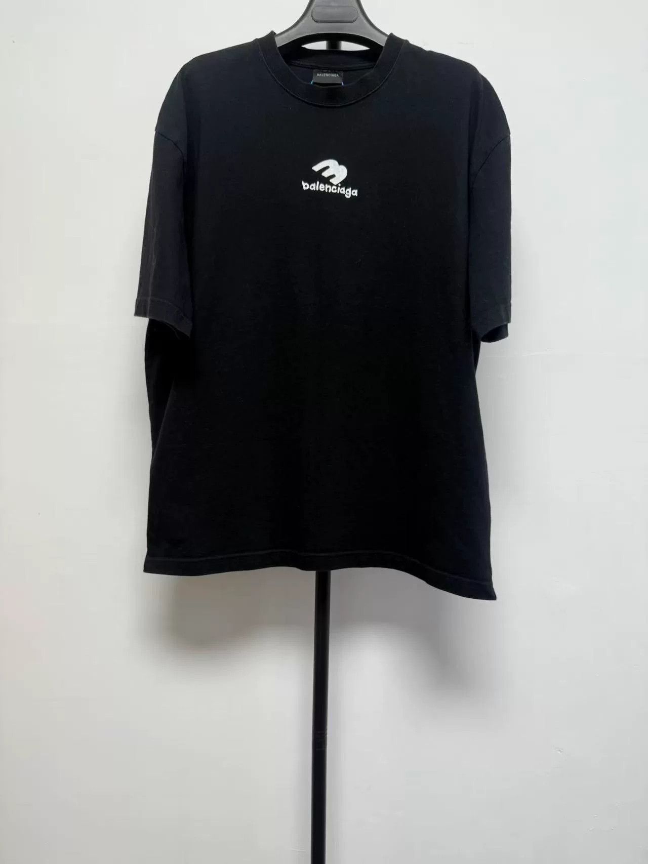Balenciaga Balenciaga Logo Print T-Shirt Size M Size US M / EU 48-50 / 2 - 2 Thumbnail