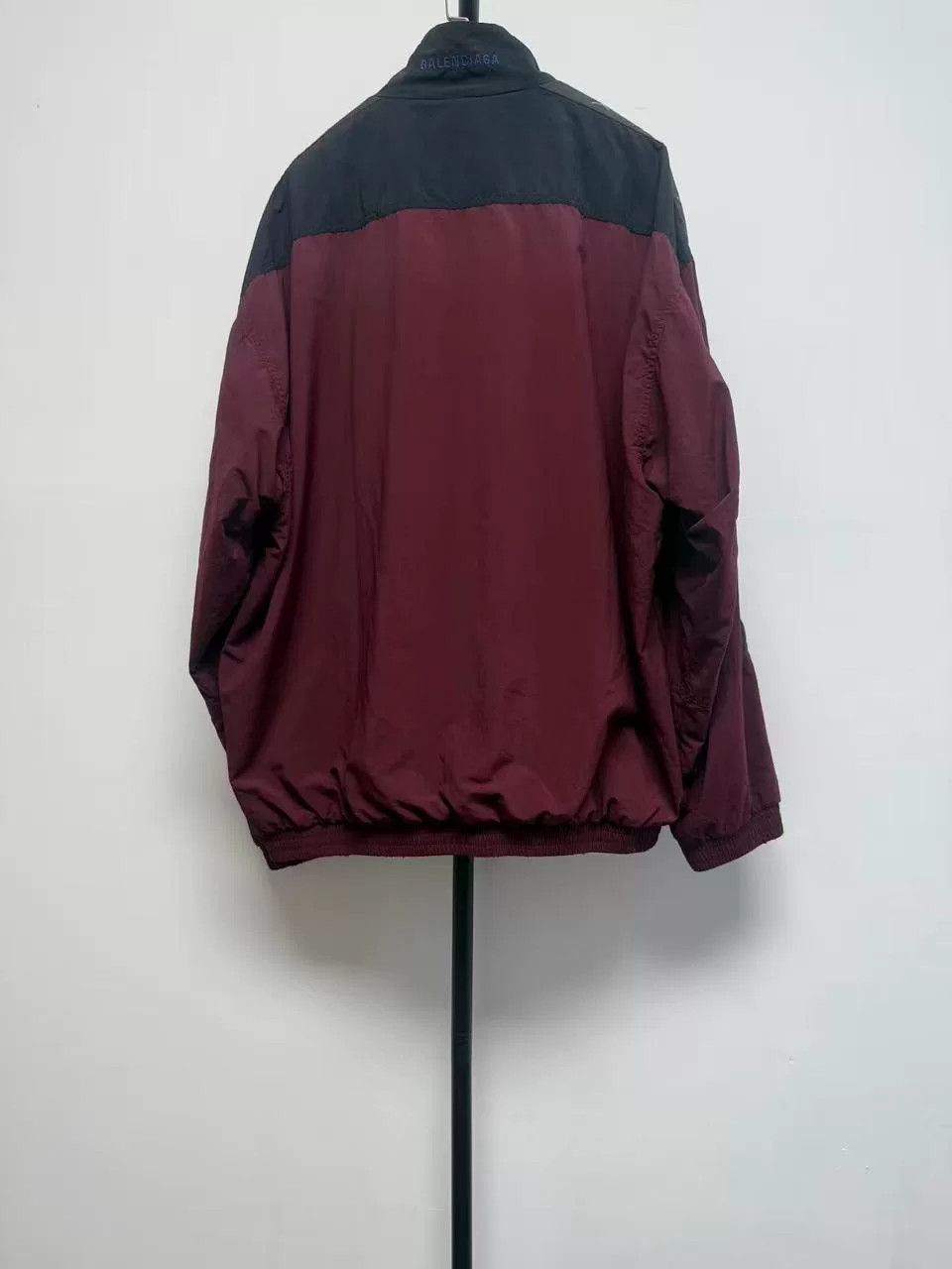 Balenciaga × Puma Balenciaga x Puma Burgundy Track Jacket Size L Size US L / EU 52-54 / 3 - 3 Thumbnail