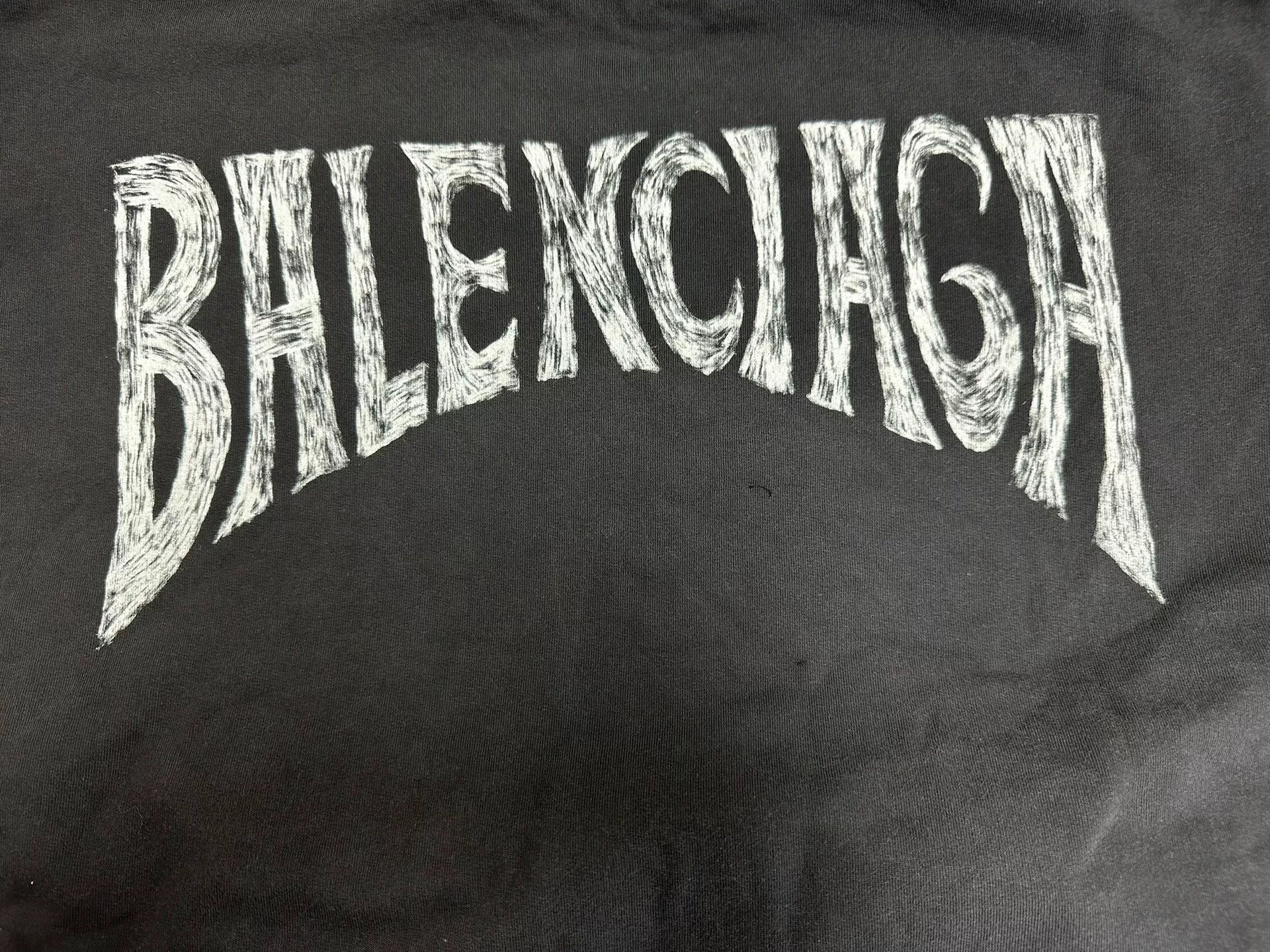 Balenciaga Balenciaga Sketch Logo Hoodie Size S Size US S / EU 44-46 / 1 - 4 Thumbnail