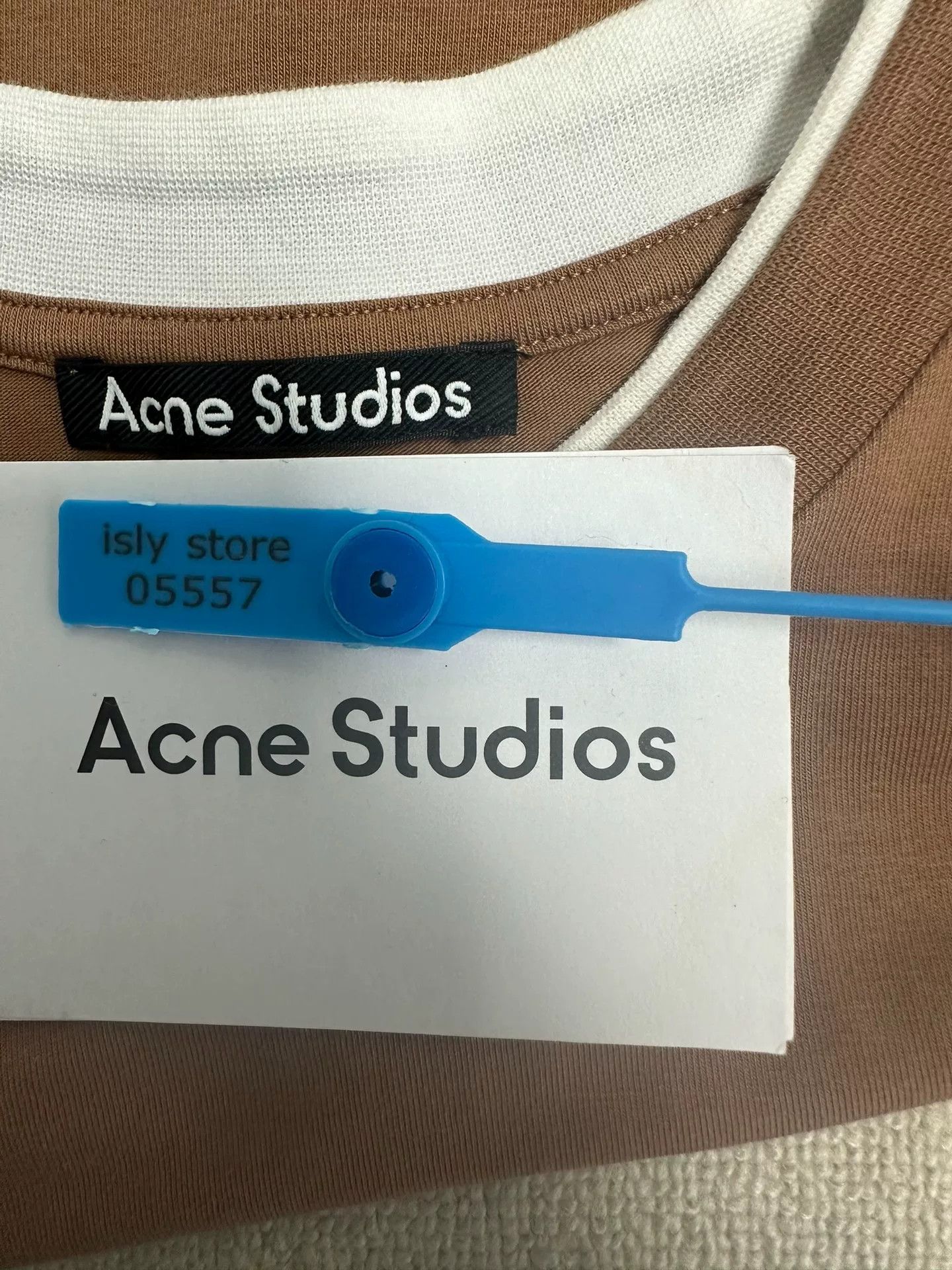 Acne Studios Acne Studios Rhinestone Face Double Layer T-Shirt XS Size US XS / EU 42 / 0 - 5 Thumbnail