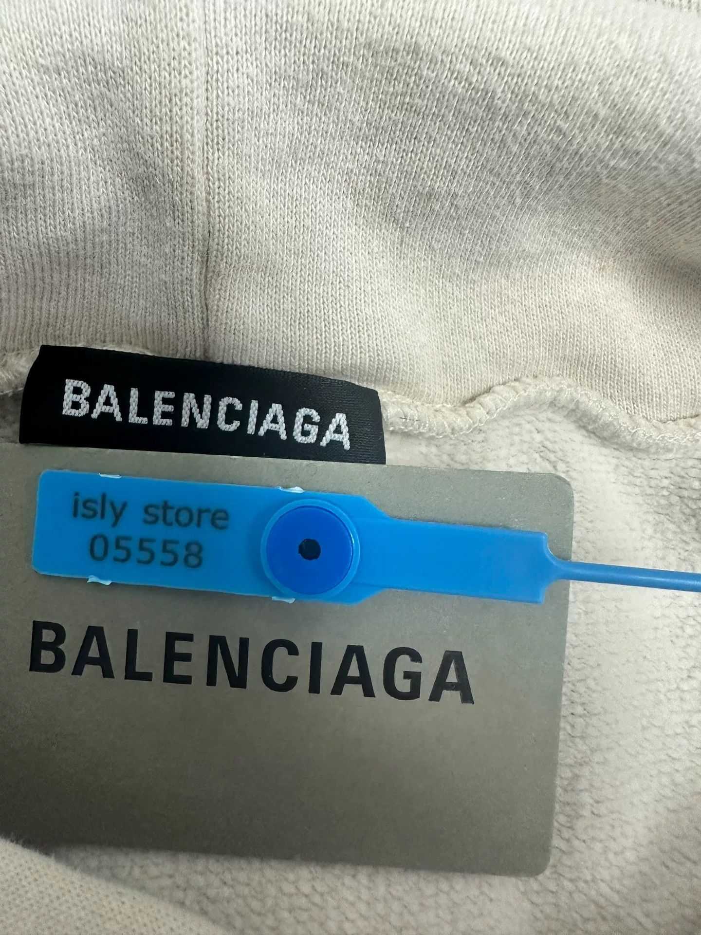 Balenciaga Balenciaga Logo Fleece Hoodie Size S Size US S / EU 44-46 / 1 - 5 Thumbnail