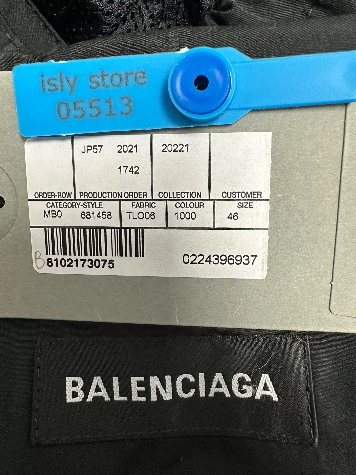 Balenciaga Balenciaga Unity Logo Hooded Parka Size 46 Size US S / EU 44-46 / 1 - 5 Thumbnail