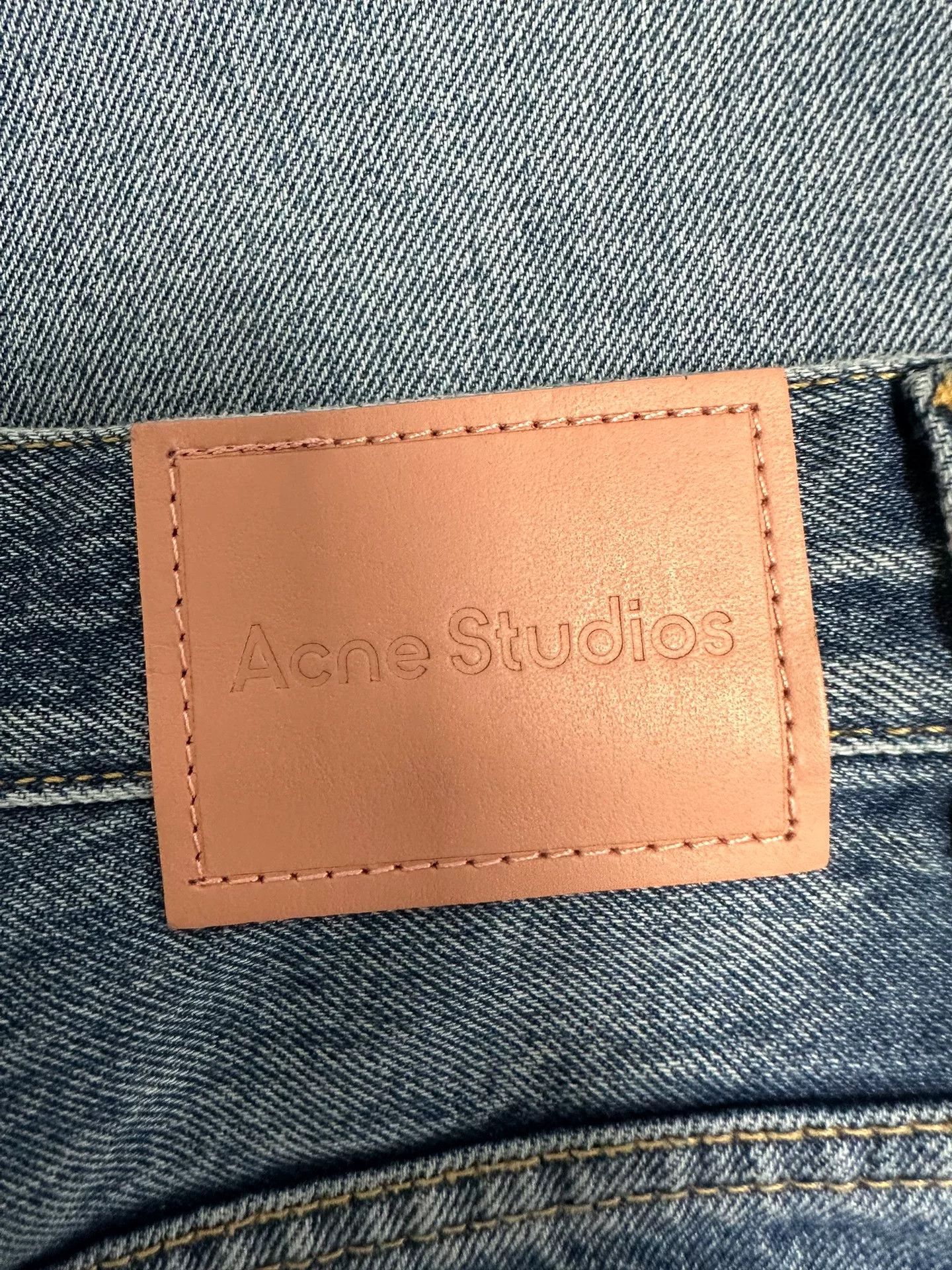 Acne Studios Acne Studios Vintage Blue Wide Leg Jeans 24 Size 24" / US 00 / IT 34 - 4 Thumbnail
