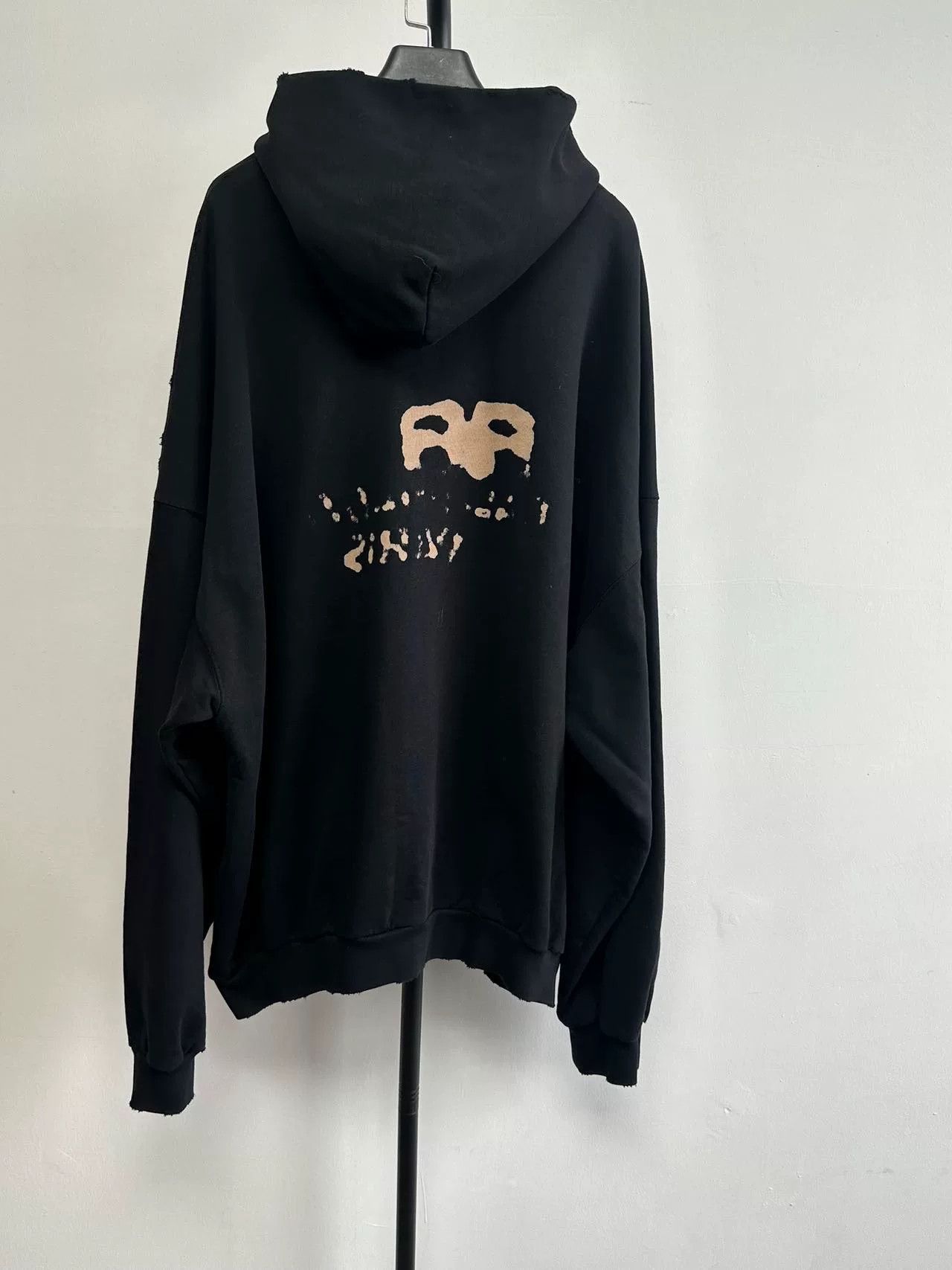 Balenciaga Balenciaga BB Paris Logo Hoodie Size 4 Size US XL / EU 56 / 4 - 3 Thumbnail