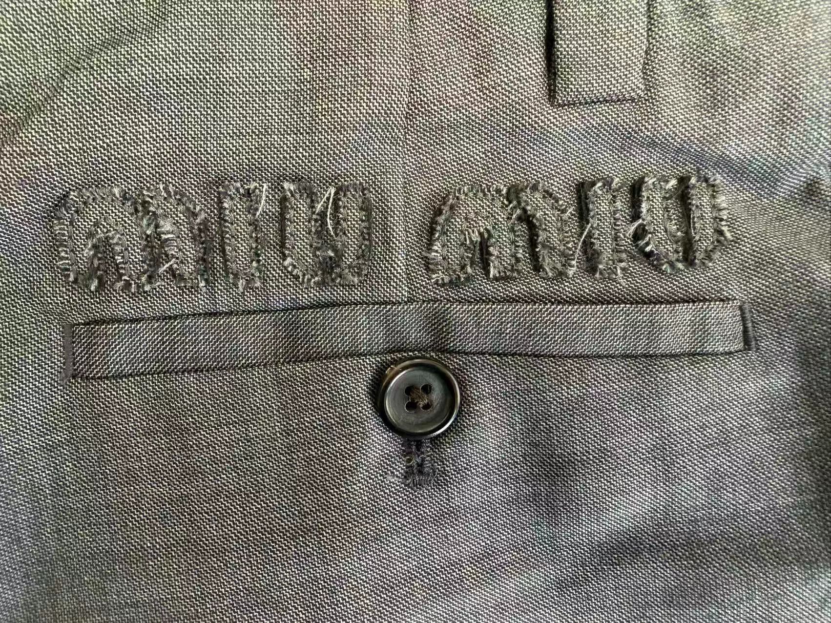Miu Miu Miu Miu Ardesia Grey Dress Trousers Size 40 Size 27" / US 4 / IT 40 - 4 Thumbnail