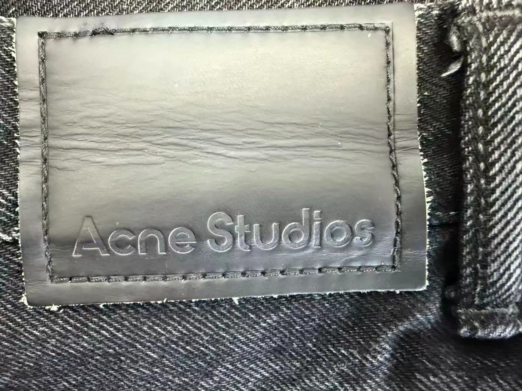 Acne Studios Acne Studios 1993 Vintage Black Jeans 29 Size 29" - 4 Thumbnail