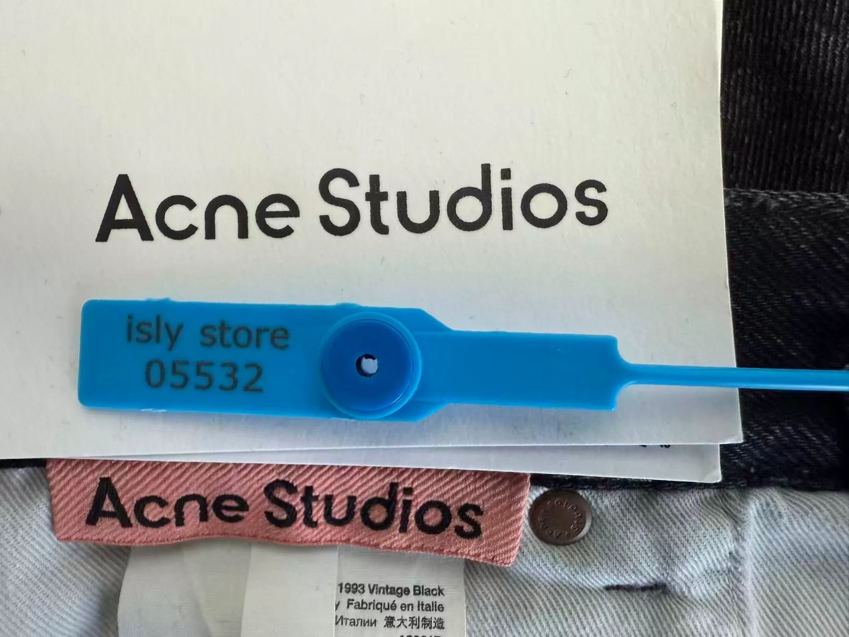 Acne Studios Acne Studios 1993 Vintage Black Jeans 29 Size 29" - 5 Thumbnail