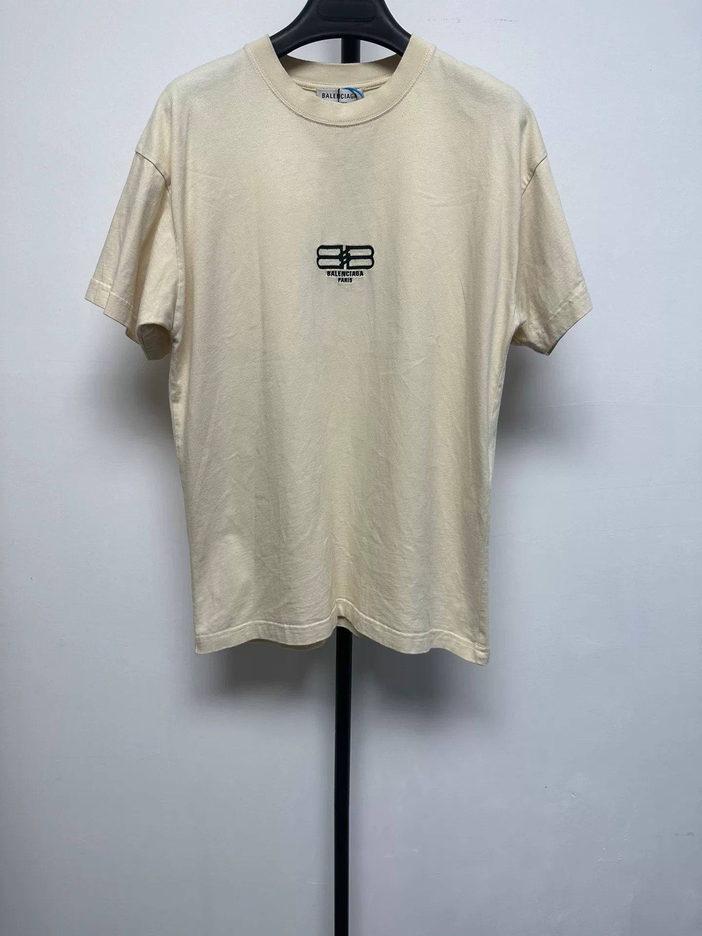 Balenciaga Balenciaga Embroidered Logo T-Shirt Size XS Size US XS / EU 42 / 0 - 2 Thumbnail