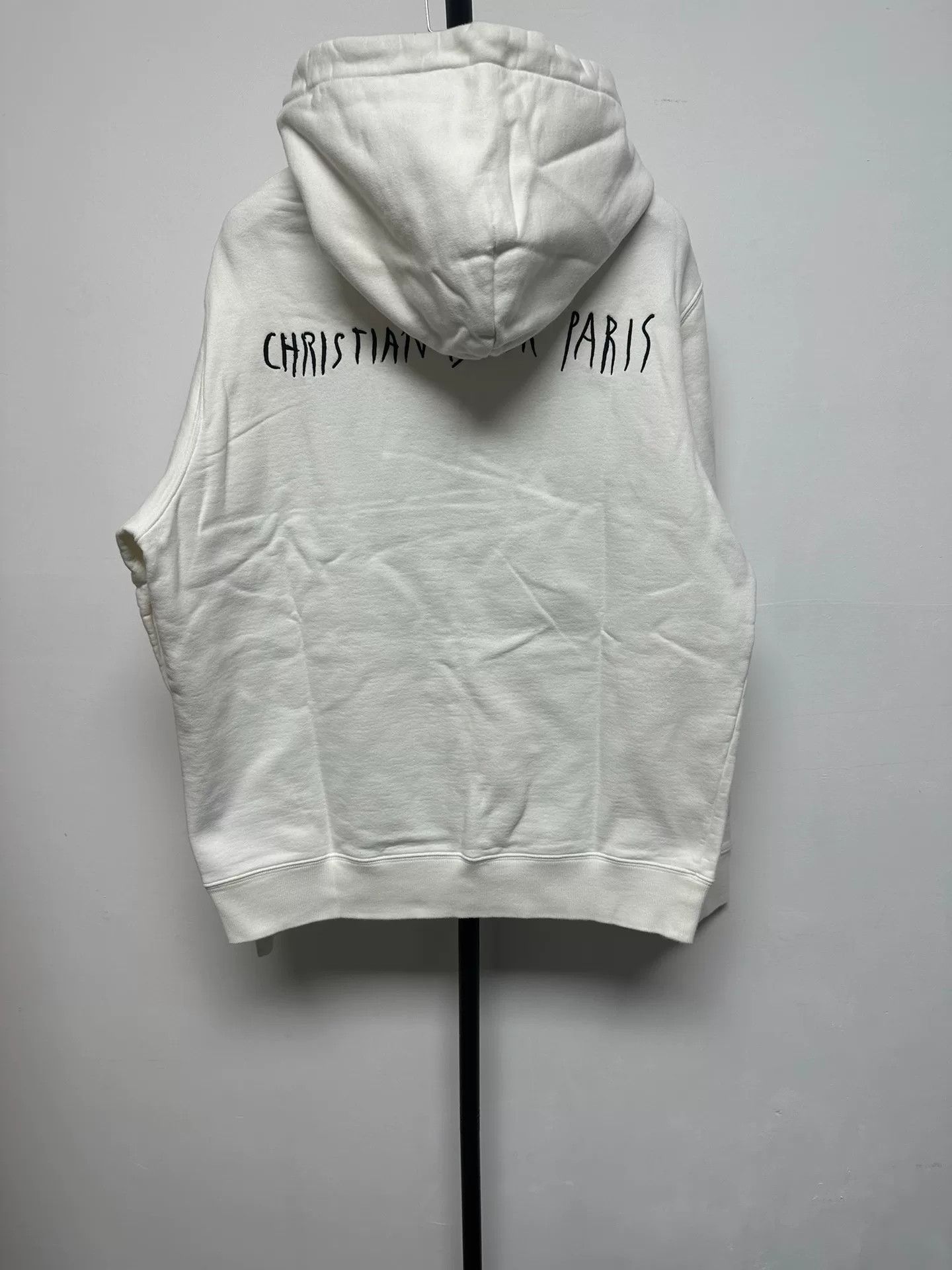 Dior Dior Embroidered Logo Hoodie Size XXL Size US XXL / EU 58 / 5 - 3 Thumbnail