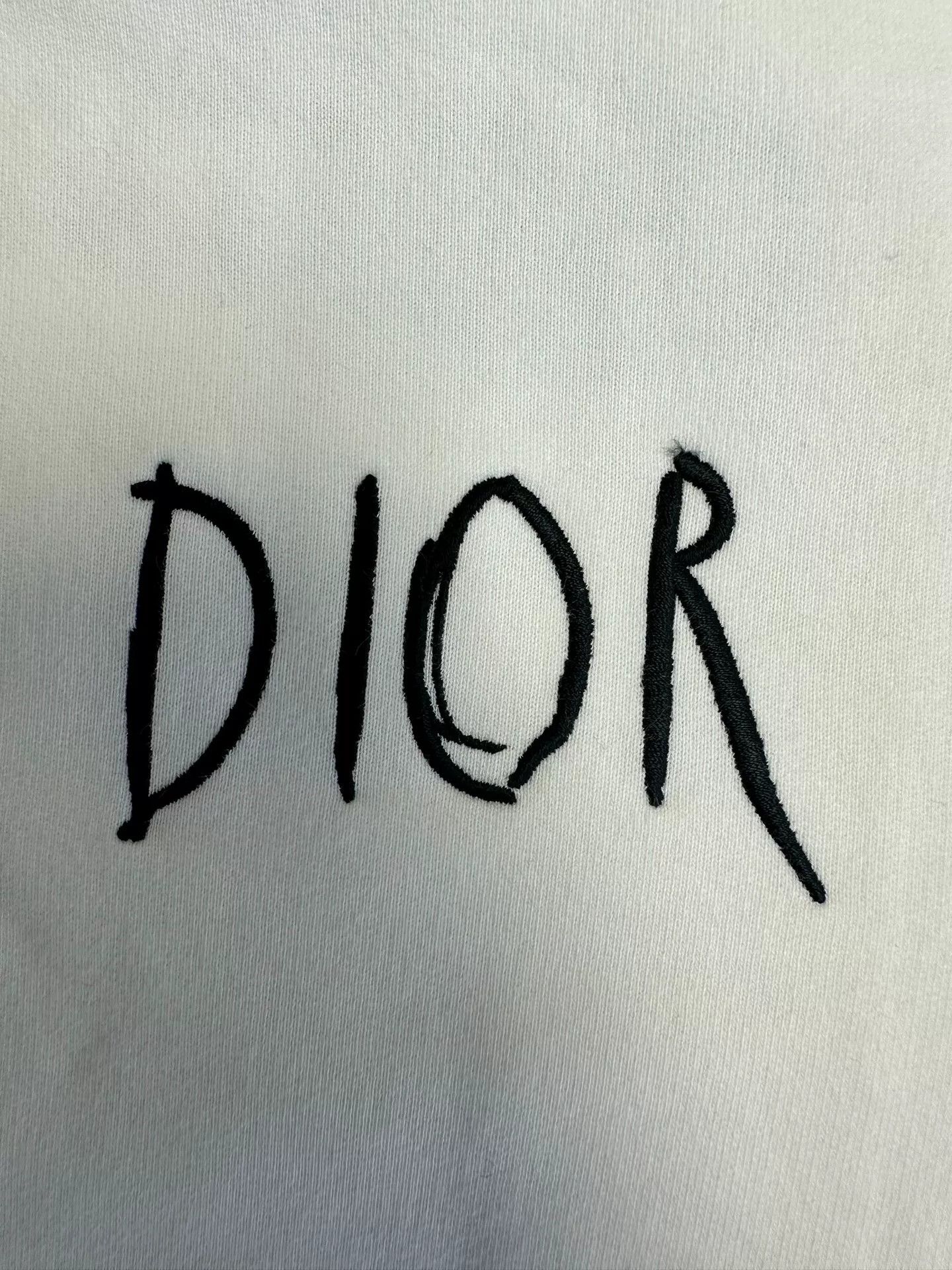 Dior Dior Embroidered Logo Hoodie Size XXL Size US XXL / EU 58 / 5 - 4 Thumbnail