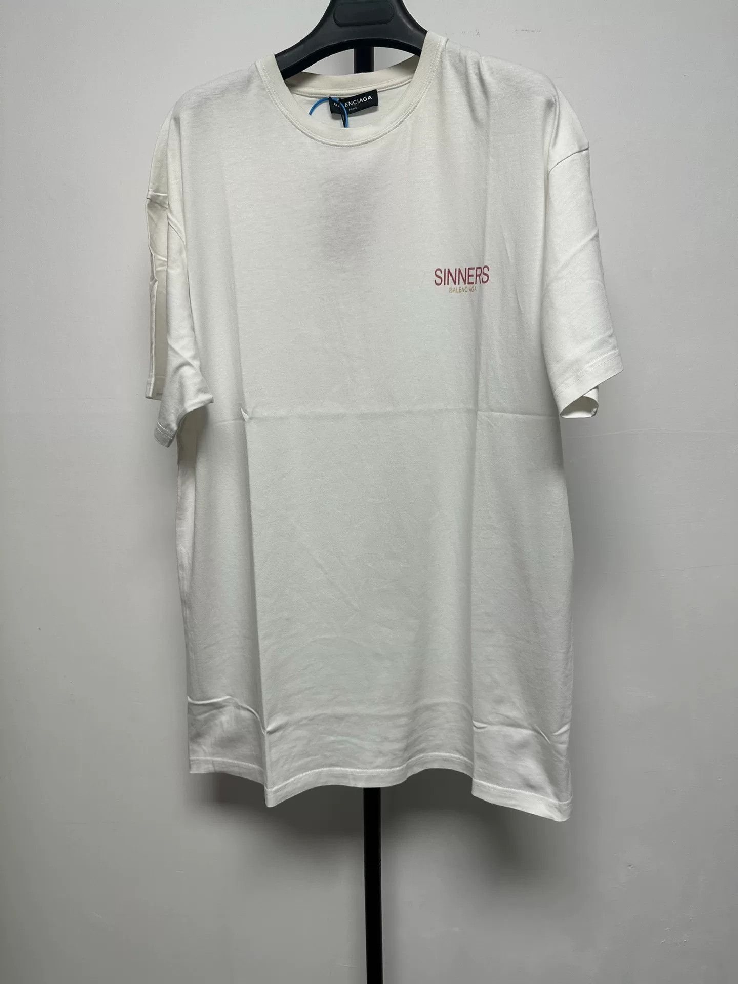 Balenciaga Balenciaga Sinners Print T-Shirt Size M Size US M / EU 48-50 / 2 - 2 Thumbnail