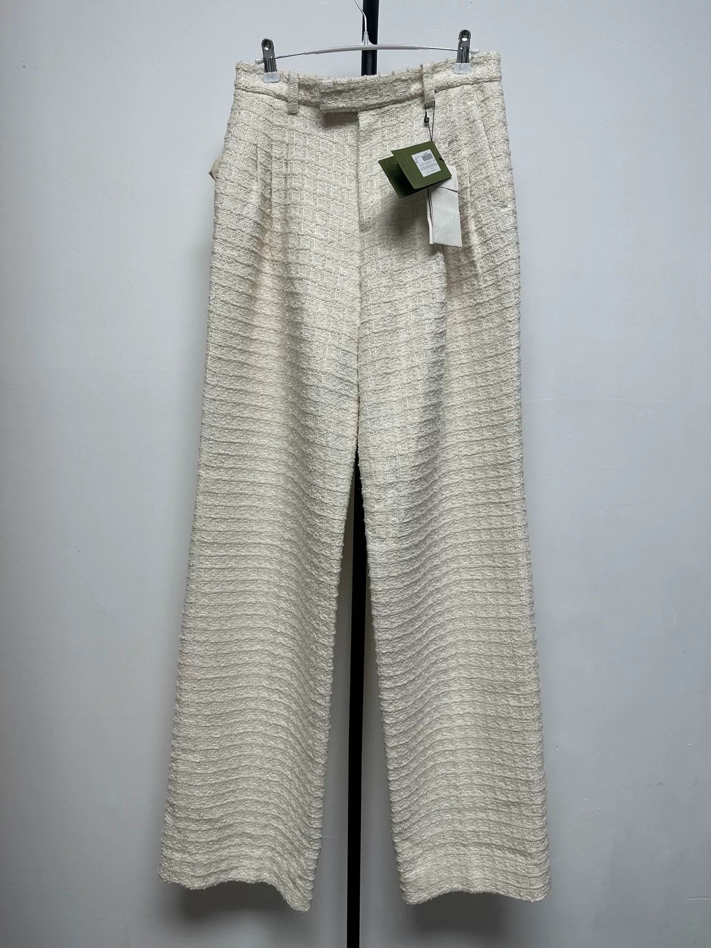 Gucci Gucci Textured Bouclé Pants IT 40 Size 27" / US 4 / IT 40 - 2 Thumbnail