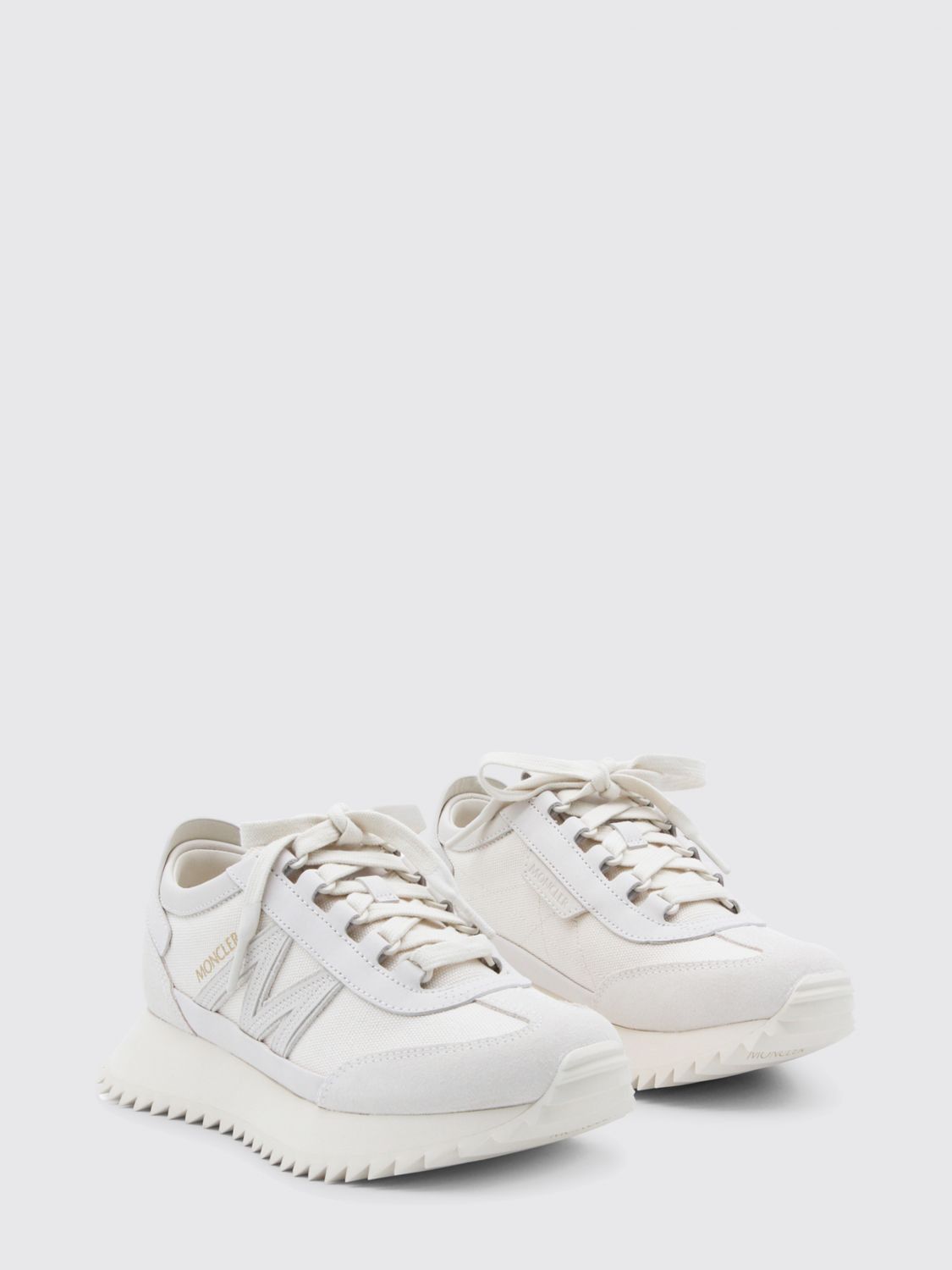 Moncler Moncler Sneakers Woman Beige Size US 10 / IT 40 - 2 Thumbnail