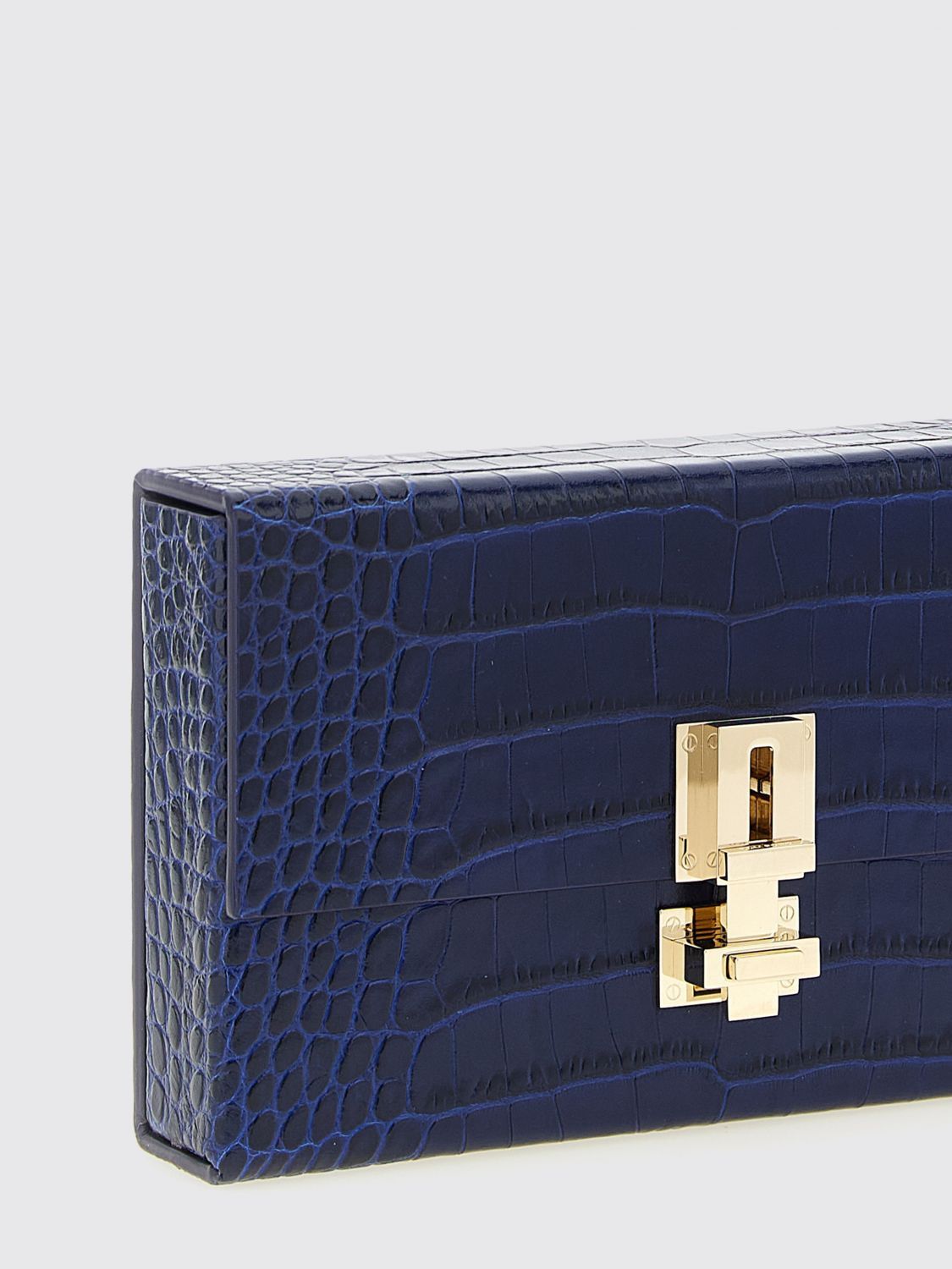 Tom Ford Tom Ford Clutch Woman Blue Size ONE SIZE - 3 Thumbnail