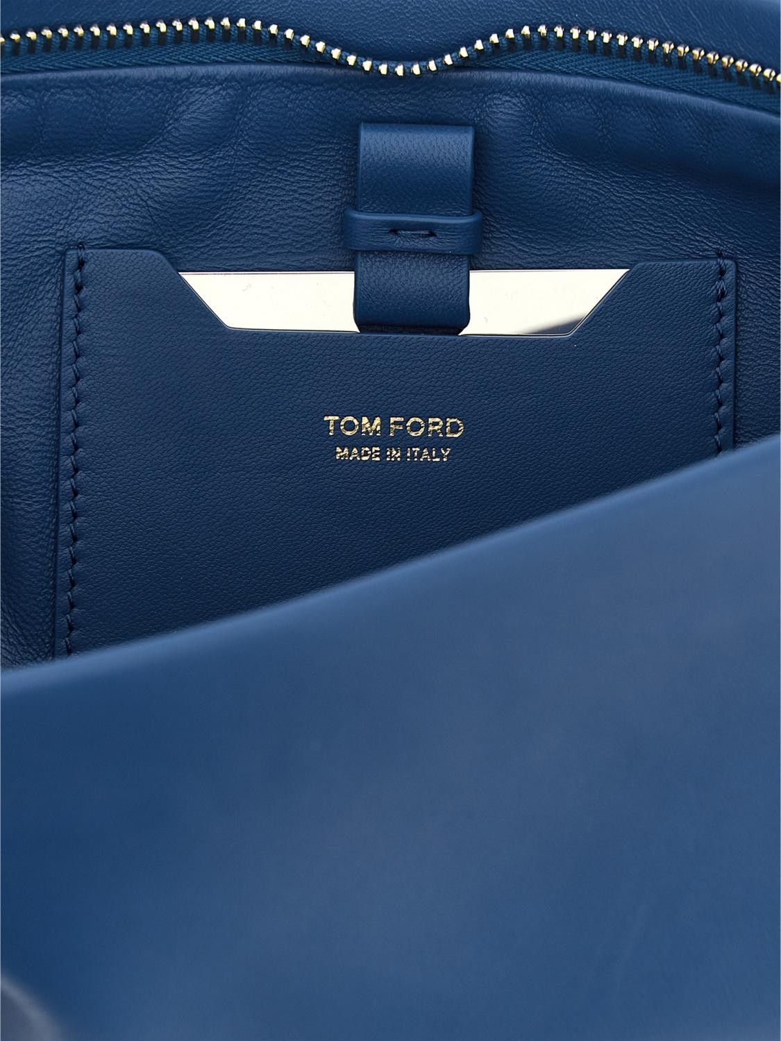 Tom Ford Tom Ford Clutch Woman Blue Size ONE SIZE - 4 Thumbnail