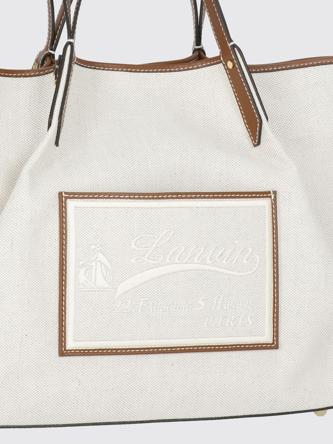 Lanvin Lanvin Tote Bag Woman Natural Size ONE SIZE - 3 Thumbnail