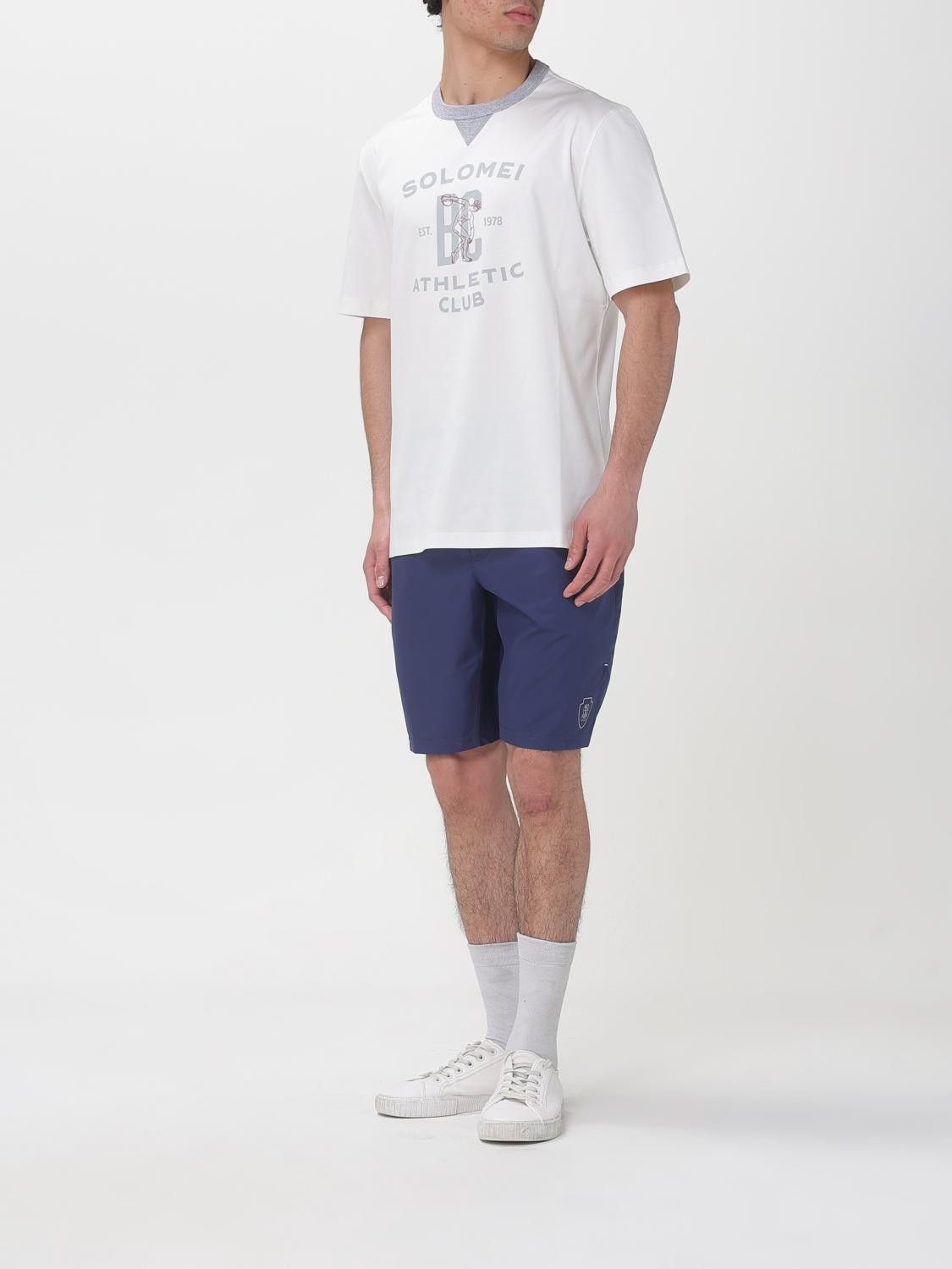 Brunello Cucinelli Brunello Cucinelli T-Shirt Men White Size US M / EU 48-50 / 2 - 2 Thumbnail