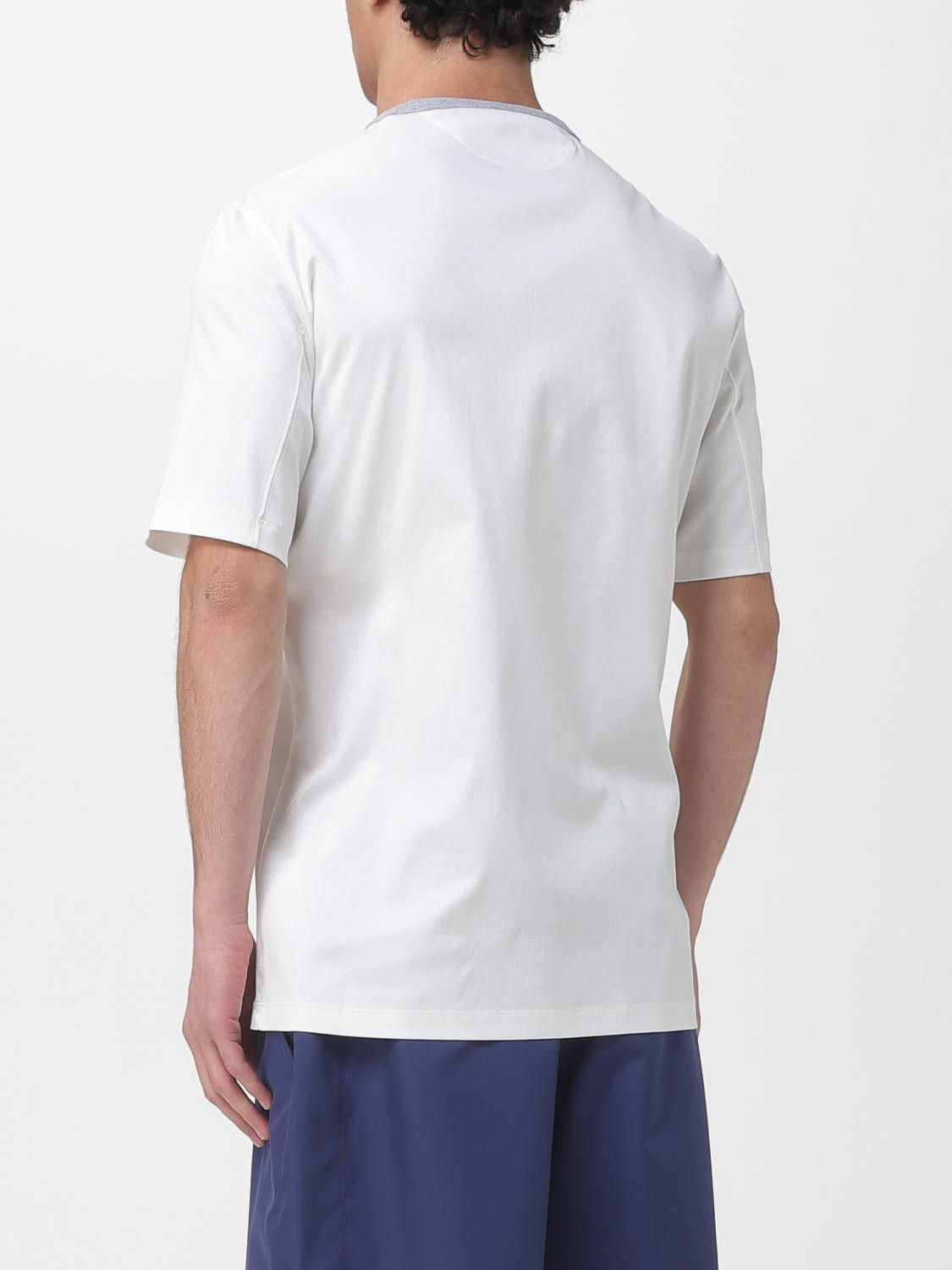 Brunello Cucinelli Brunello Cucinelli T-Shirt Men White Size US S / EU 44-46 / 1 - 3 Thumbnail