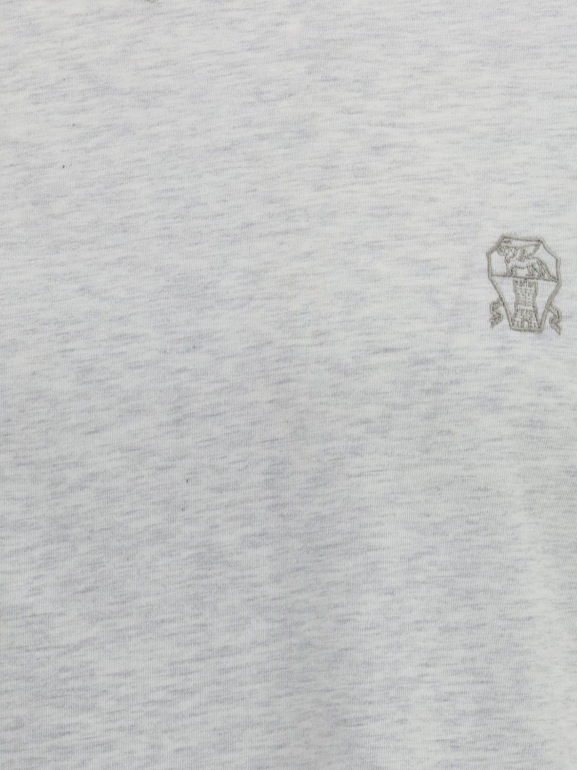 Brunello Cucinelli Brunello Cucinelli T-Shirt Men Grey Size US S / EU 44-46 / 1 - 4 Thumbnail