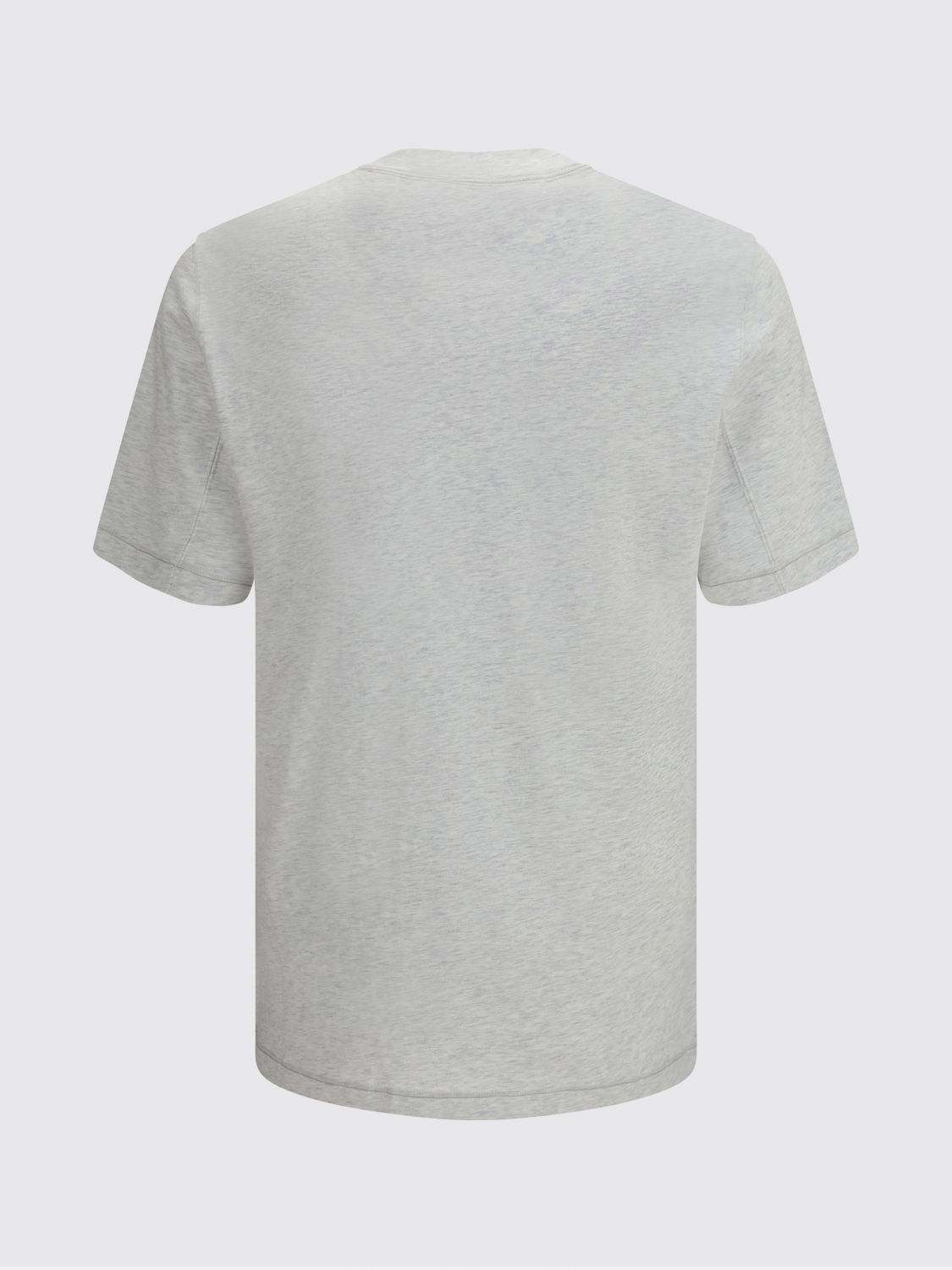 Brunello Cucinelli Brunello Cucinelli T-Shirt Men Grey Size US XXL / EU 58 / 5 - 3 Thumbnail
