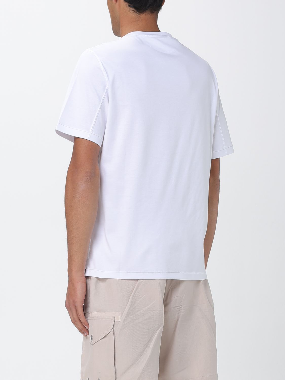 Brunello Cucinelli Brunello Cucinelli T-Shirt Men White Size US XXL / EU 58 / 5 - 3 Thumbnail