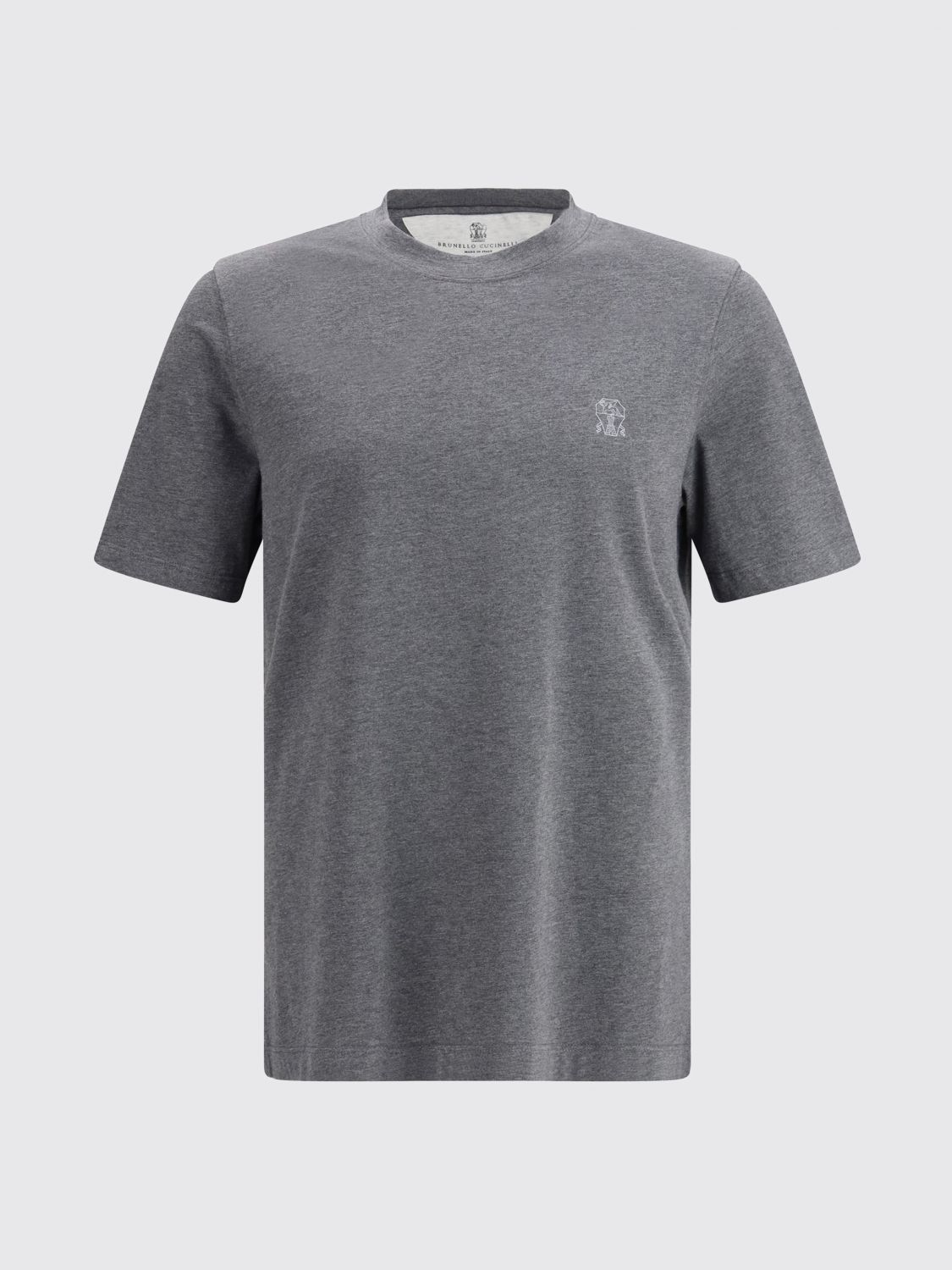 Brunello Cucinelli Brunello Cucinelli T-Shirt Men Lead Size US XS / EU 42 / 0 - 2 Thumbnail