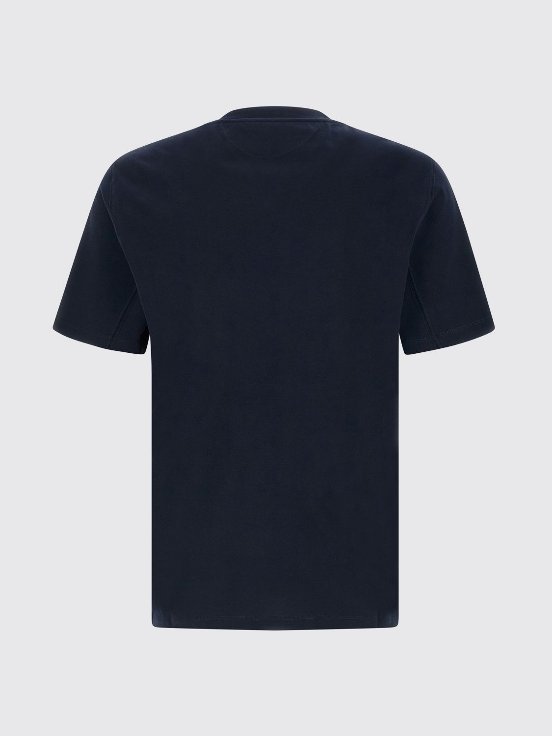 Brunello Cucinelli Brunello Cucinelli T-Shirt Men Blue Size US L / EU 52-54 / 3 - 3 Thumbnail