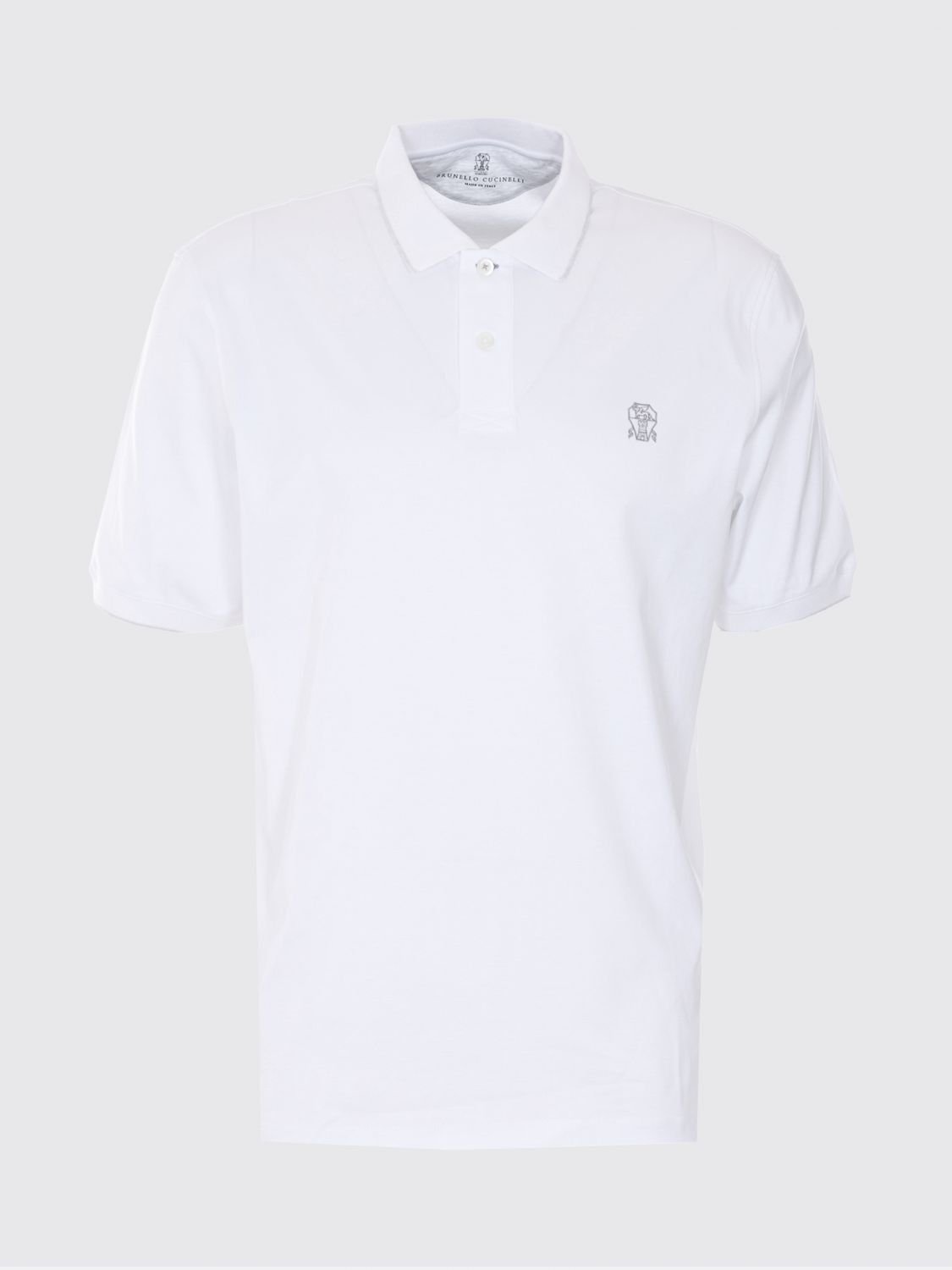 Brunello Cucinelli Brunello Cucinelli Polo Shirt Men White Size US S / EU 44-46 / 1 - 2 Thumbnail