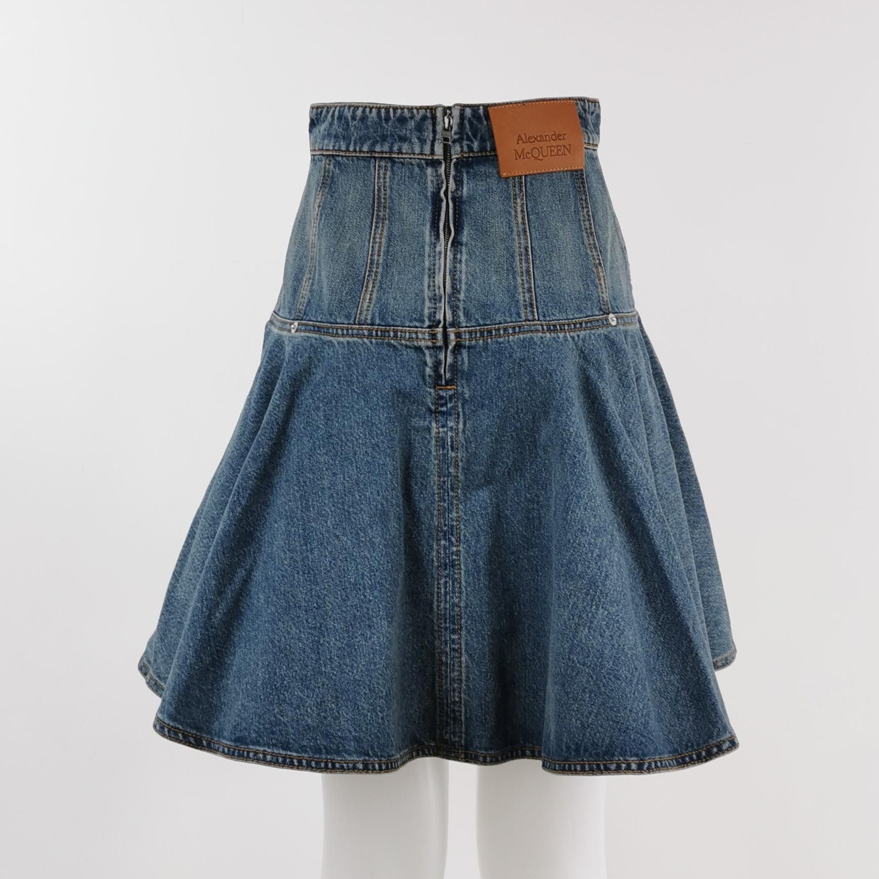 Alexander McQueen Alexander McQueen Women 36 Midi Skirts Size 36" / US 14 / IT 50 - 2 Thumbnail