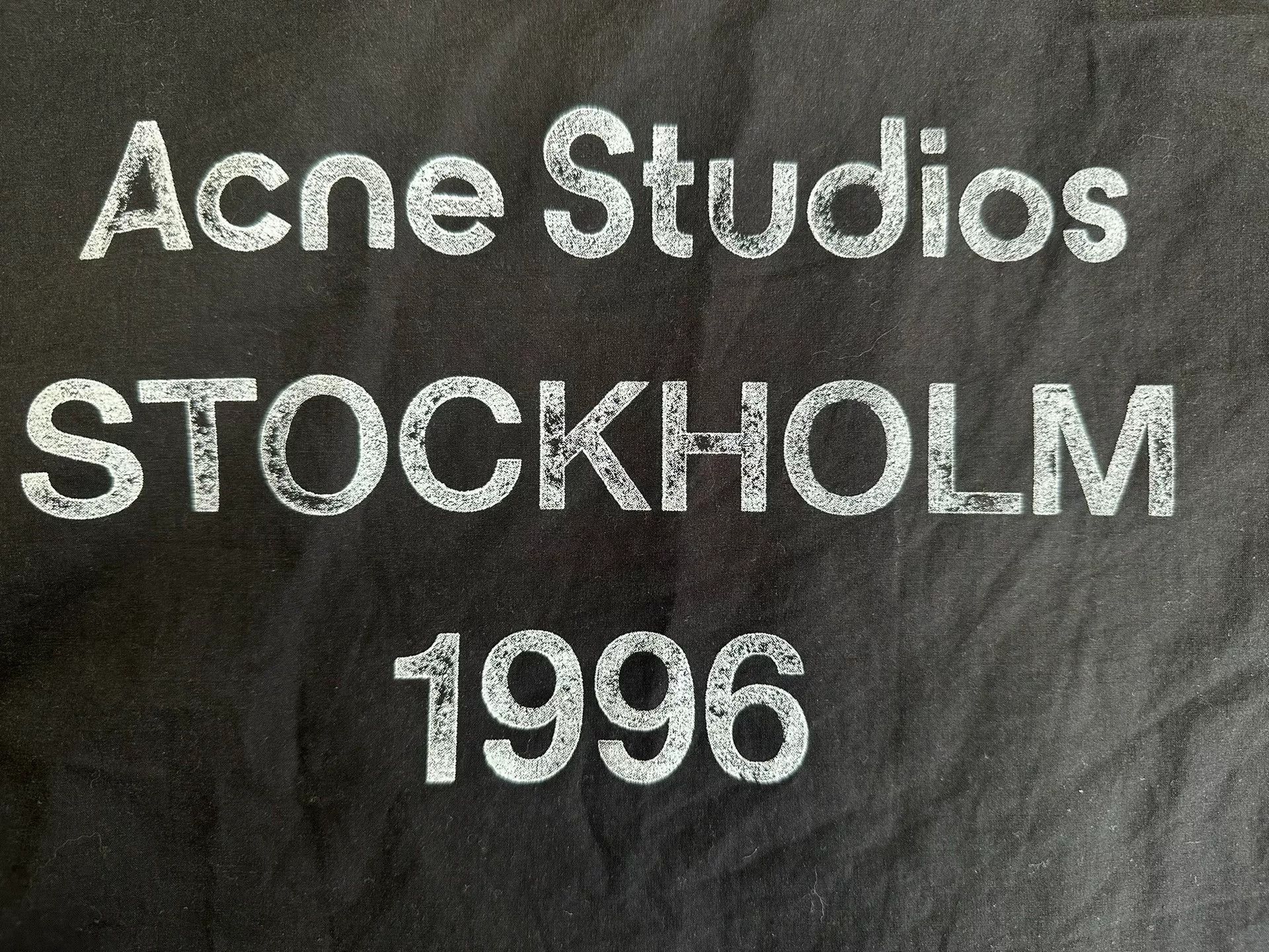 Acne Studios Acne Studios Stockholm 1996 Logo Jacket 46 Size US S / EU 44-46 / 1 - 4 Thumbnail