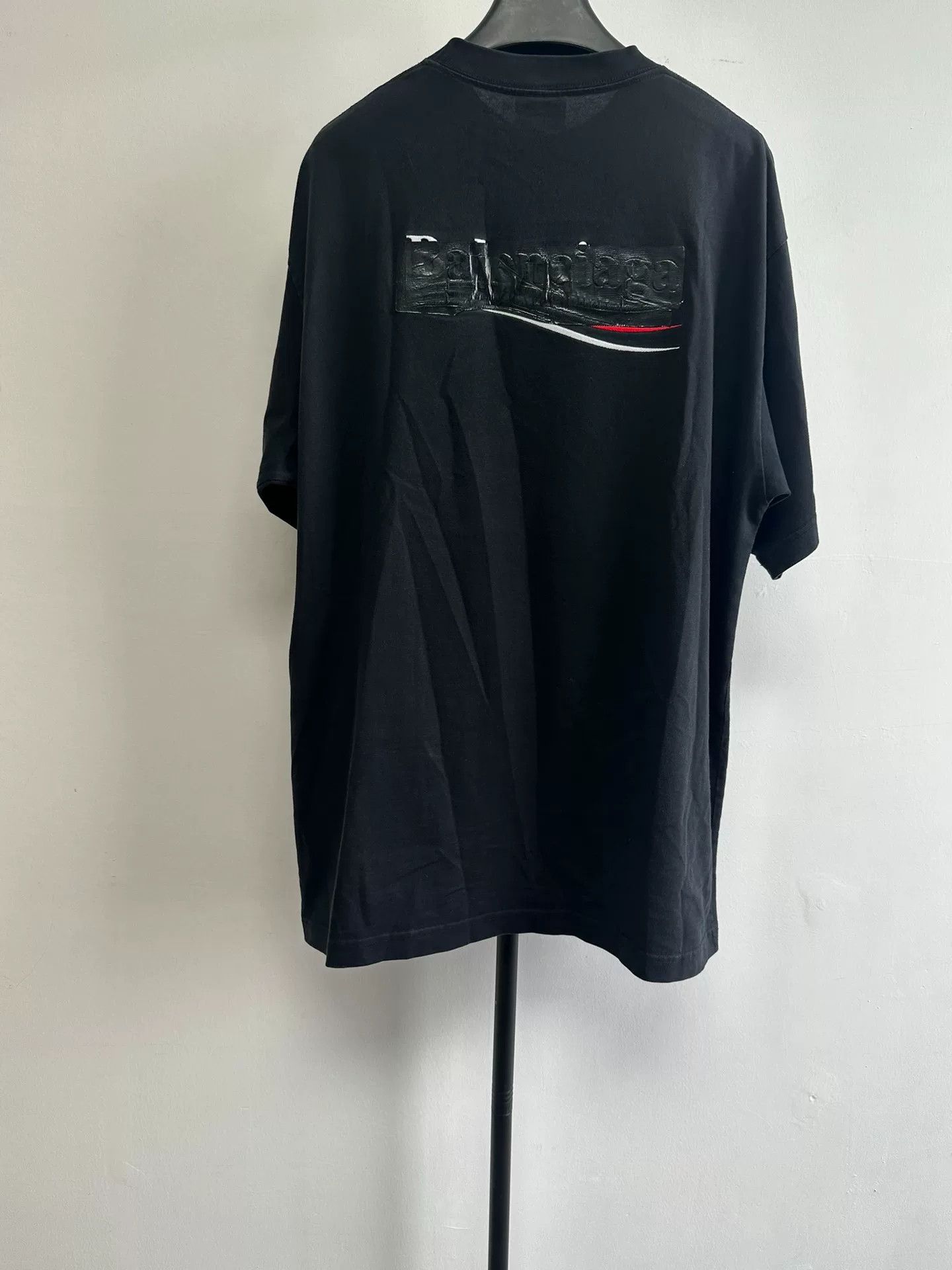 Balenciaga Balenciaga Gaffer Tape Logo T-Shirt XS Size US XS / EU 42 / 0 - 3 Thumbnail