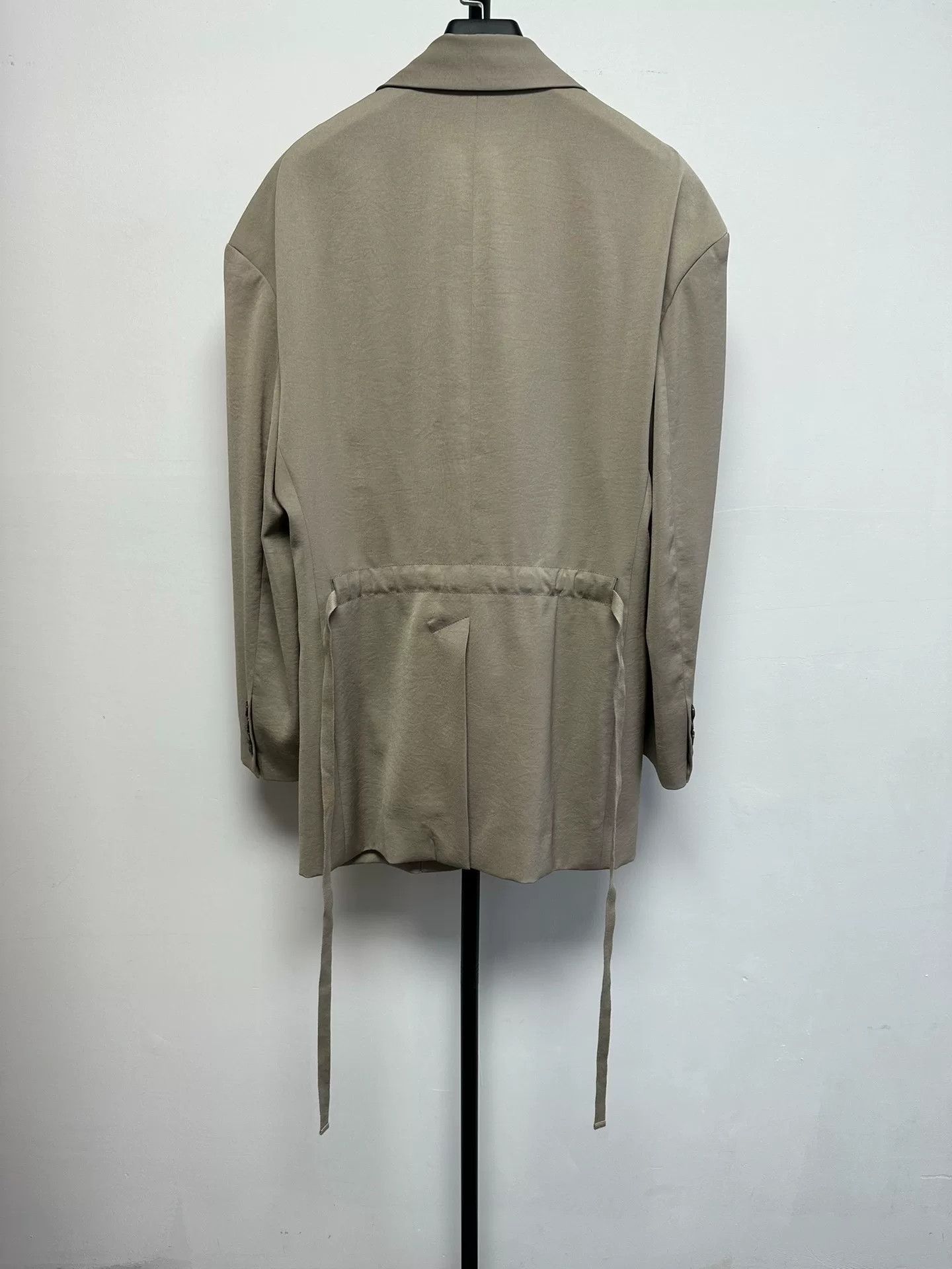 Acne Studios Acne Studios Gray Single-Breasted Blazer Size 36 Size XS / US 0-2 / IT 36-38 - 3 Thumbnail