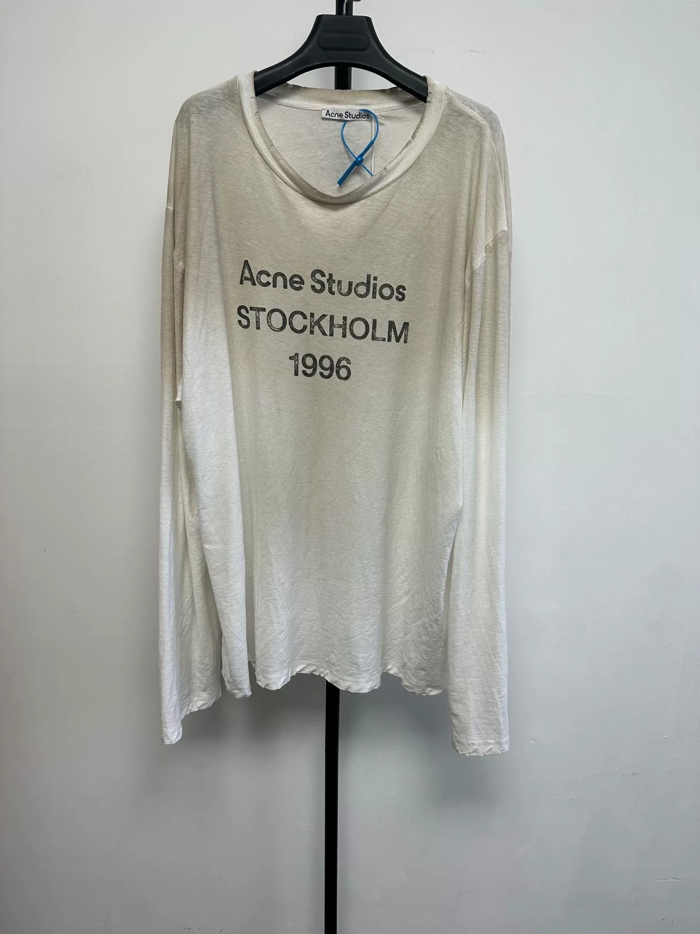 Acne Studios Acne Studios Stockholm 1996 Long Sleeve T-Shirt XXL Size US XXL / EU 58 / 5 - 2 Thumbnail