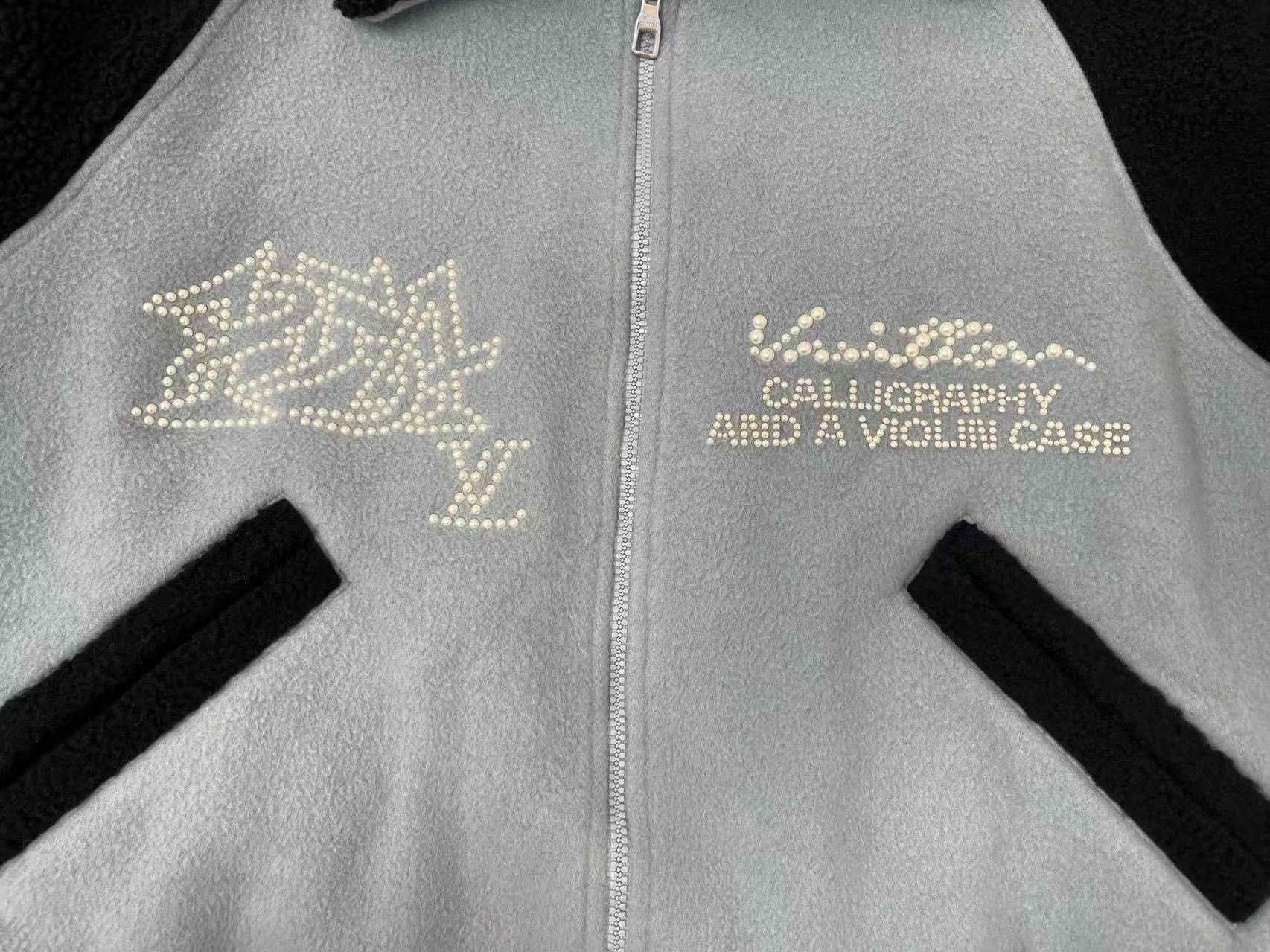 Louis Vuitton Louis Vuitton Embroidery Varsity Jacket 50 Size US M / EU 48-50 / 2 - 4 Thumbnail