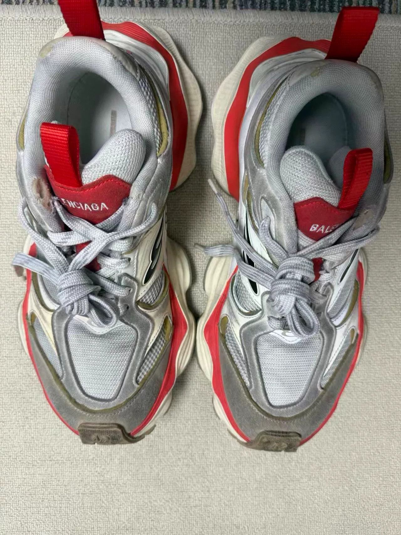 Balenciaga Balenciaga Cargo Multi-Color Low-Top Sneakers 42 Size US 9 / EU 42 - 3 Thumbnail