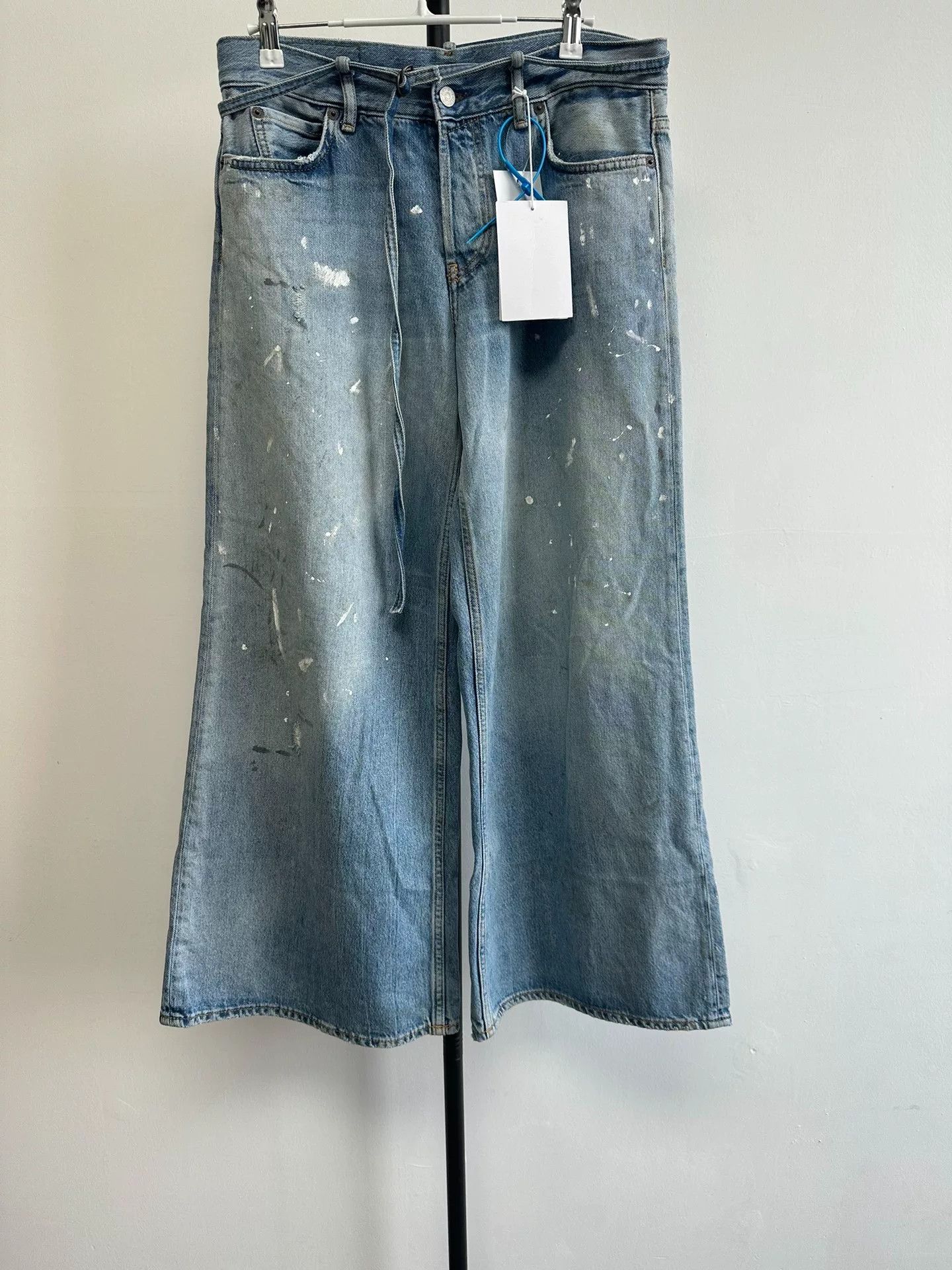 Acne Studios Acne Studios Paint Splatter Trafalgar Jeans 36 Size 26" / US 2 / IT 38 - 2 Thumbnail