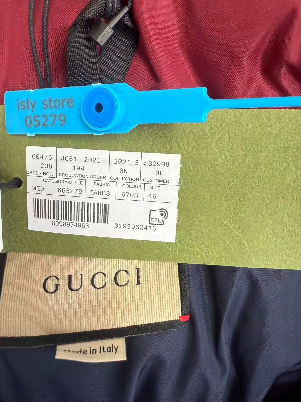 Gucci Gucci Monogram Web Stripe Puffer Jacket 46 Size US S / EU 44-46 / 1 - 5 Thumbnail